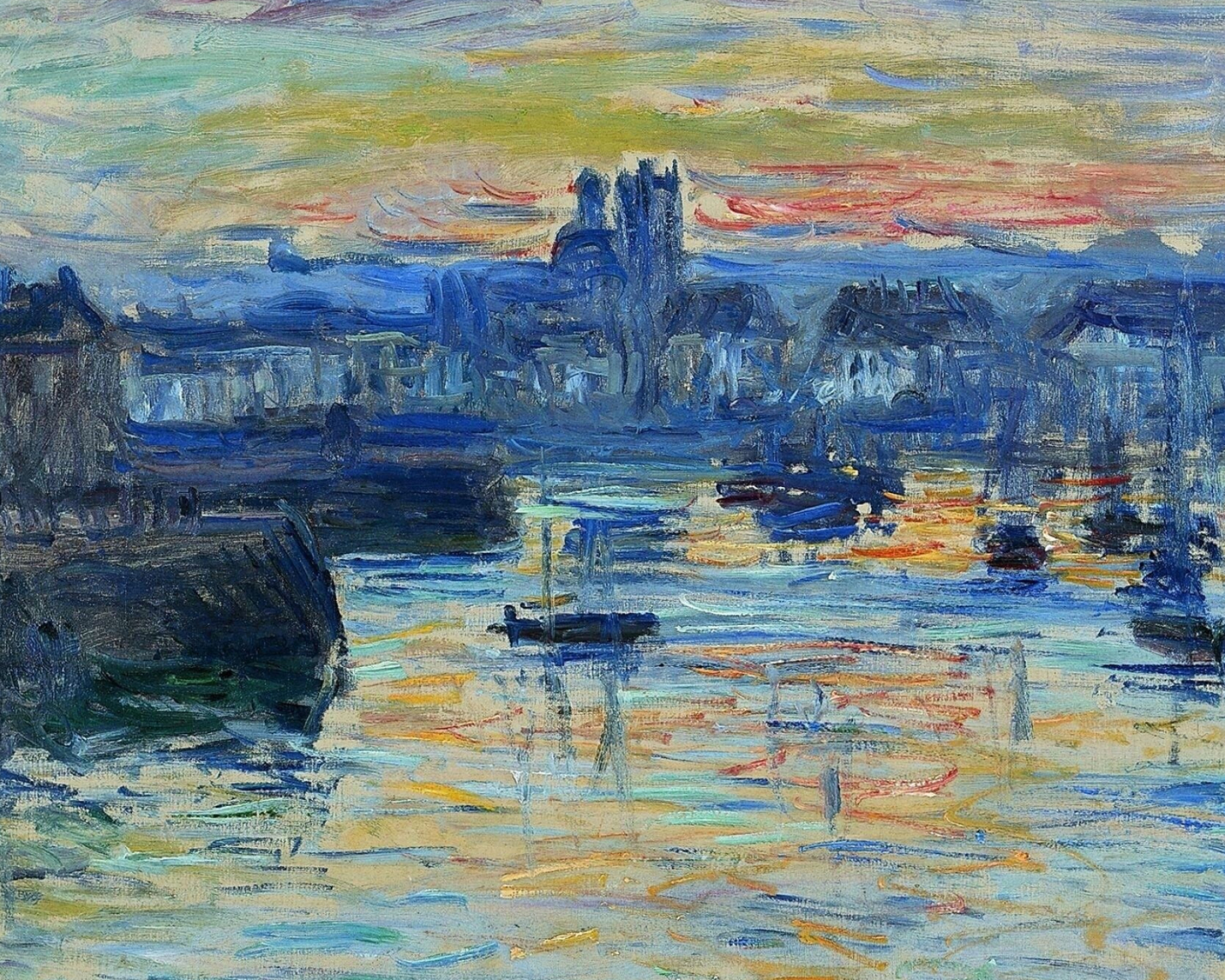 Claude Monet, Art, Impressionism, Nature, Landscapes, HD Desktop wallpaper