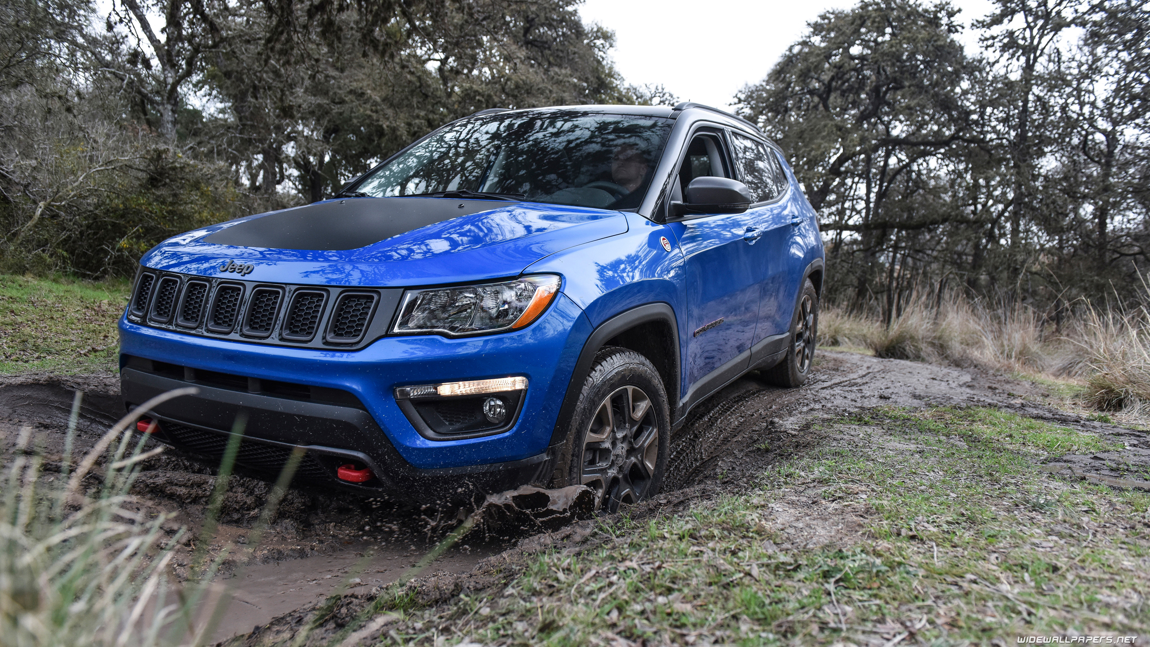 Jeep Compass, Off road 4x4, Desktop wallpapers, Ultra HD, 3840x2160 4K Desktop