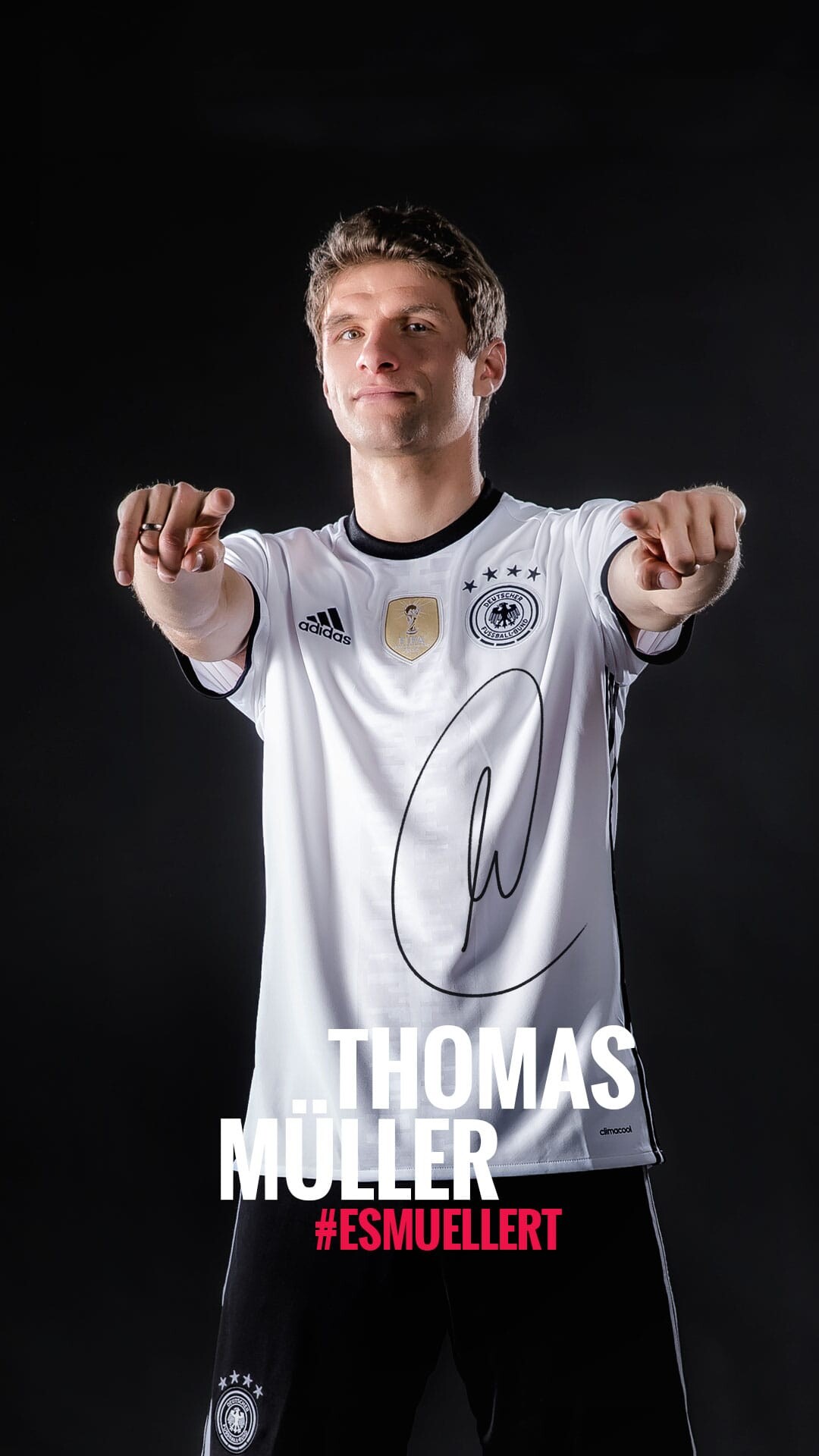 Thomas Muller, Germany Soccer Team Wallpaper, 1080x1920 Full HD Phone