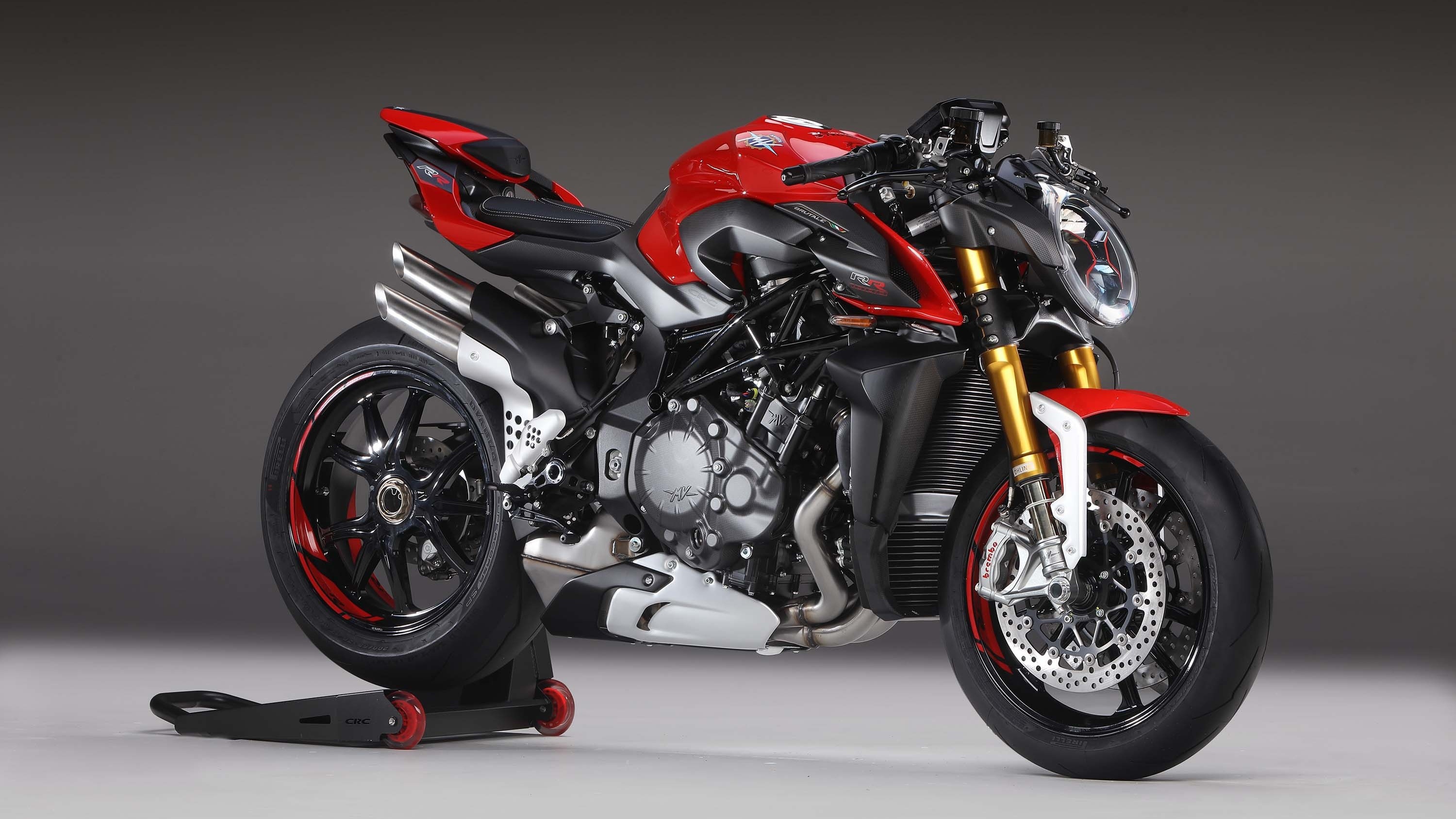 MV Agusta Brutale 1000, Auto mv agusta, RR sport bike, Side view, 3000x1690 HD Desktop