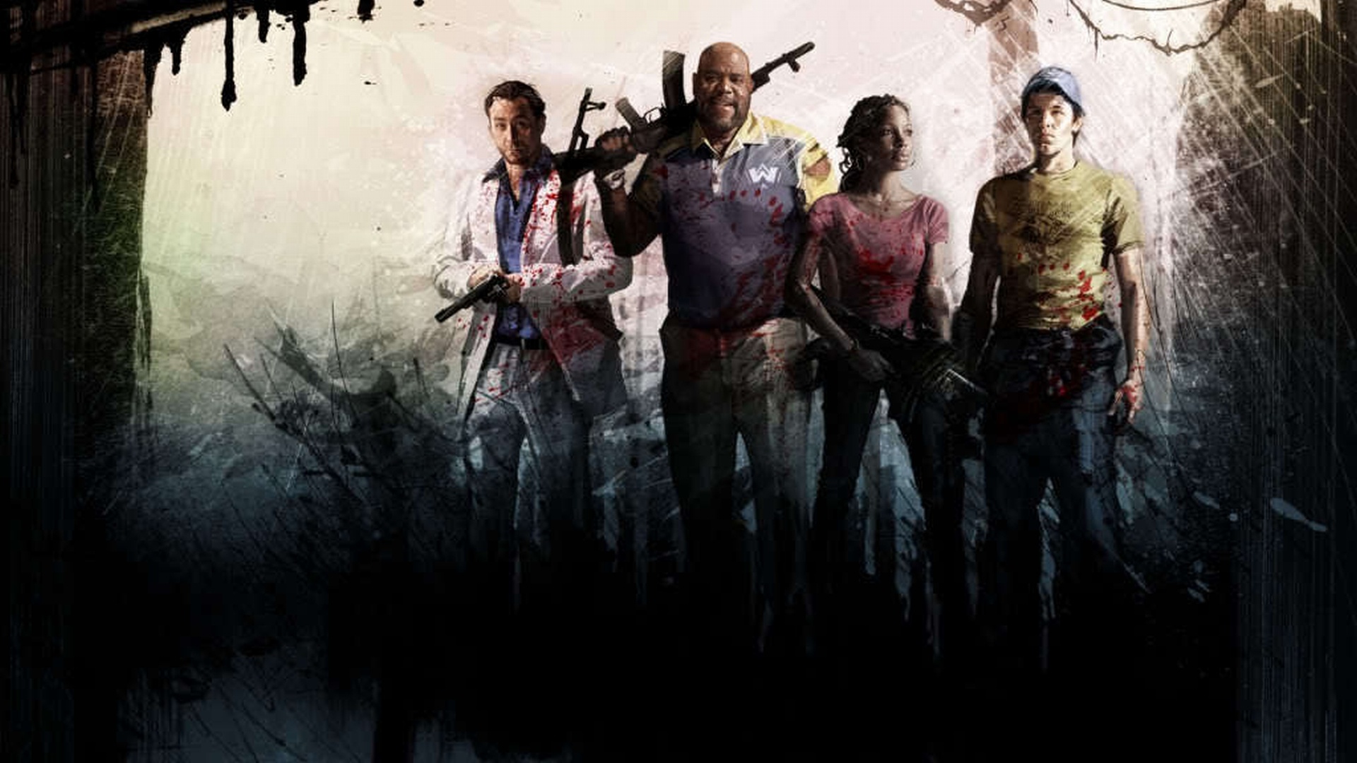 Left 4 Dead 2, Zombie apocalypse, Intense survival, Co-op gameplay, 1920x1080 Full HD Desktop