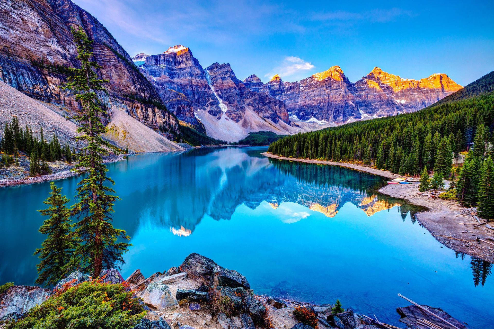 Moraine lake, For Computer Wallpaper, 1920x1280 HD Desktop