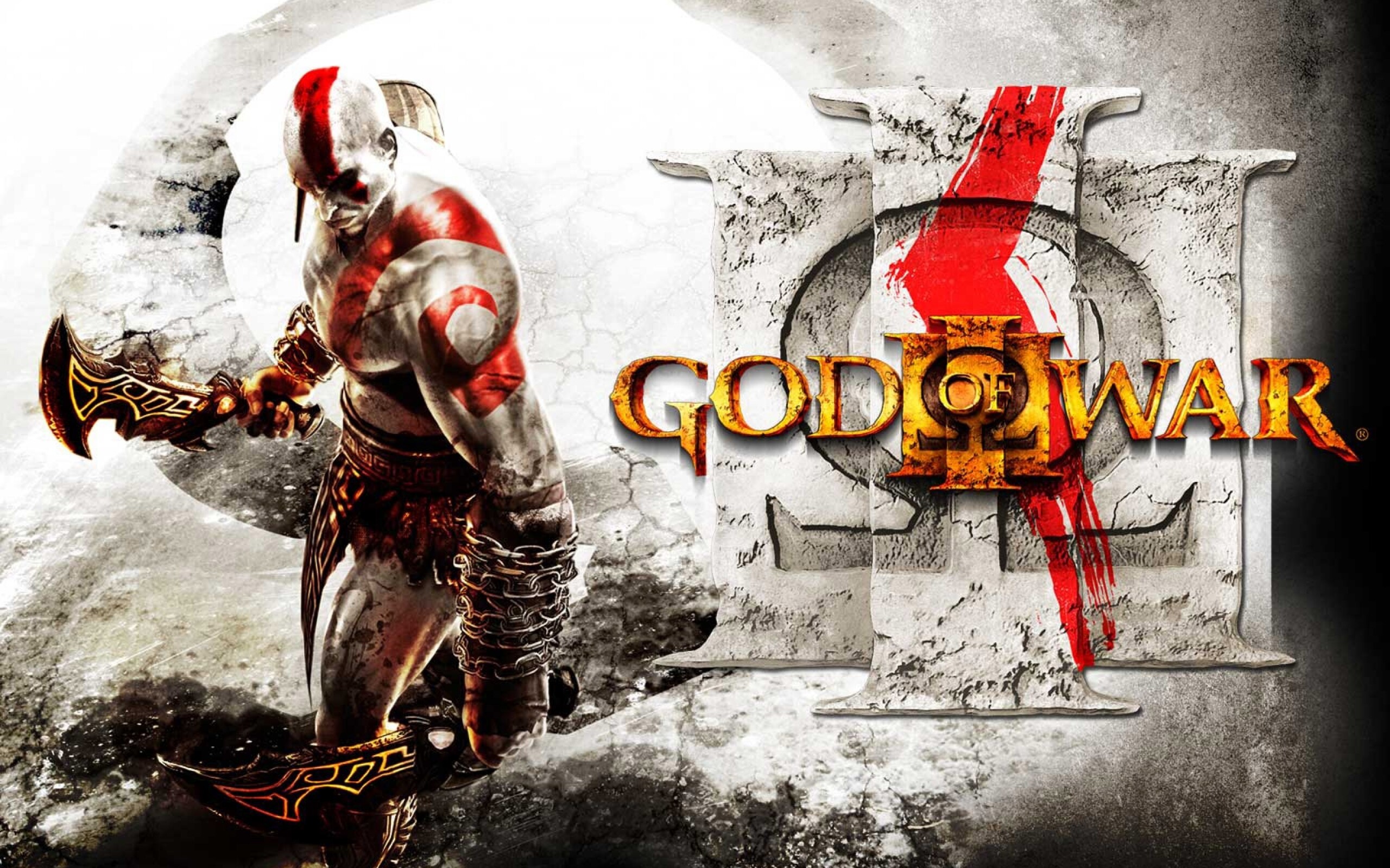 Art poster, God of War Wallpaper, 2560x1600 HD Desktop