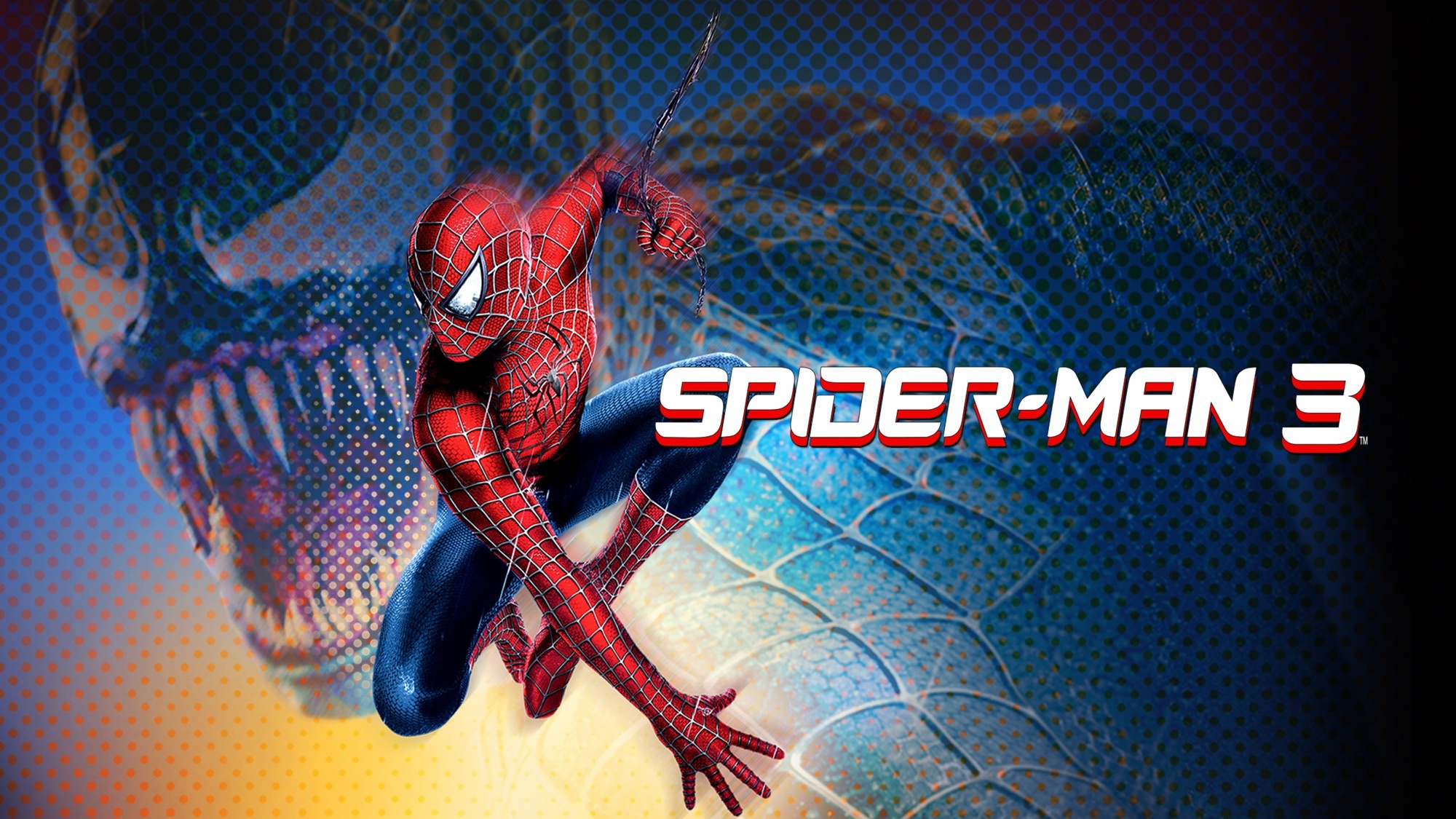 Spider-Man, Venom face, Spider-Man 3 logo, HD Desktop wallpaper