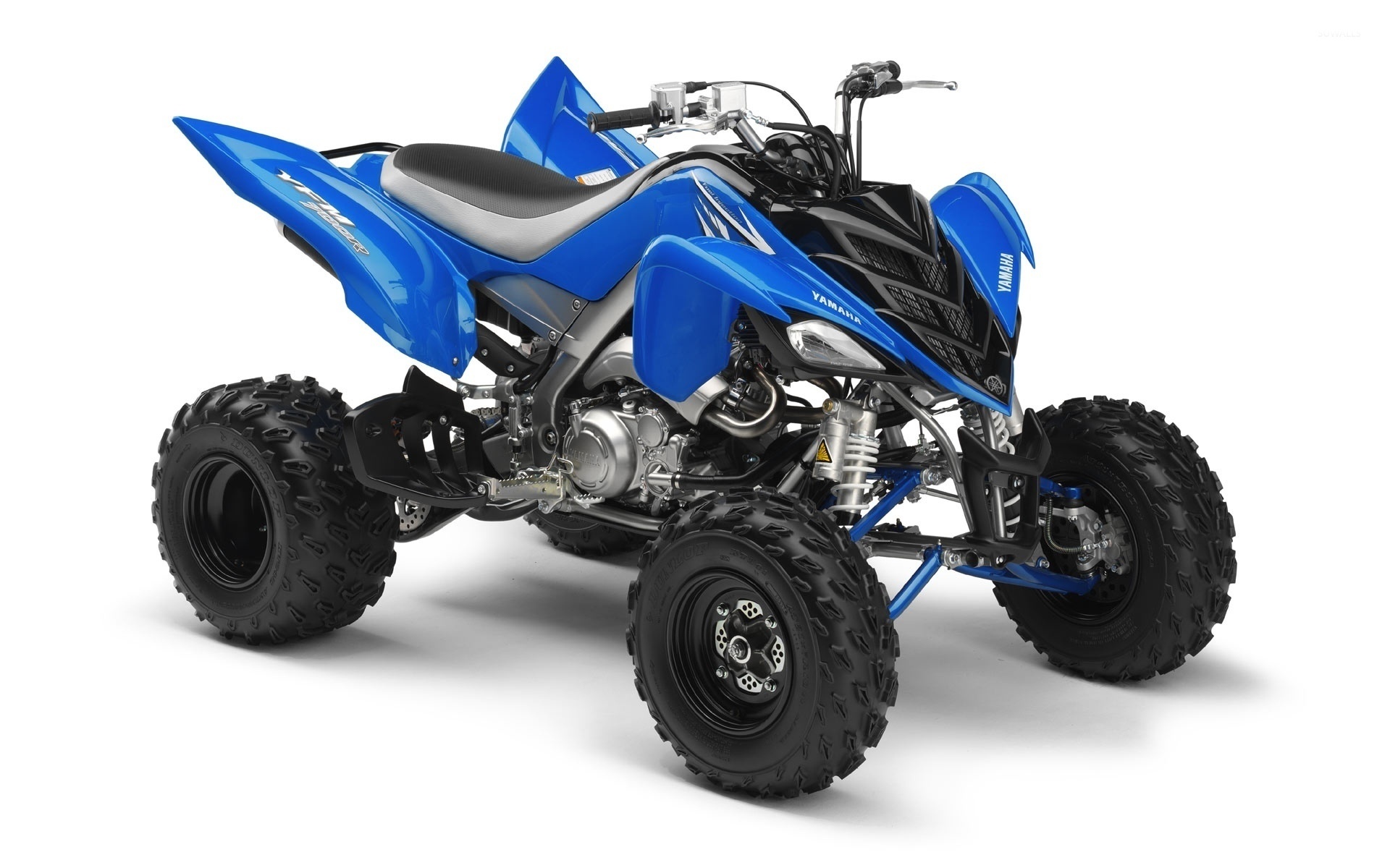 Yamaha YFM700R, Blue Yamaha Raptor, Front side view, Motorcycle wallpapers, 1920x1200 HD Desktop