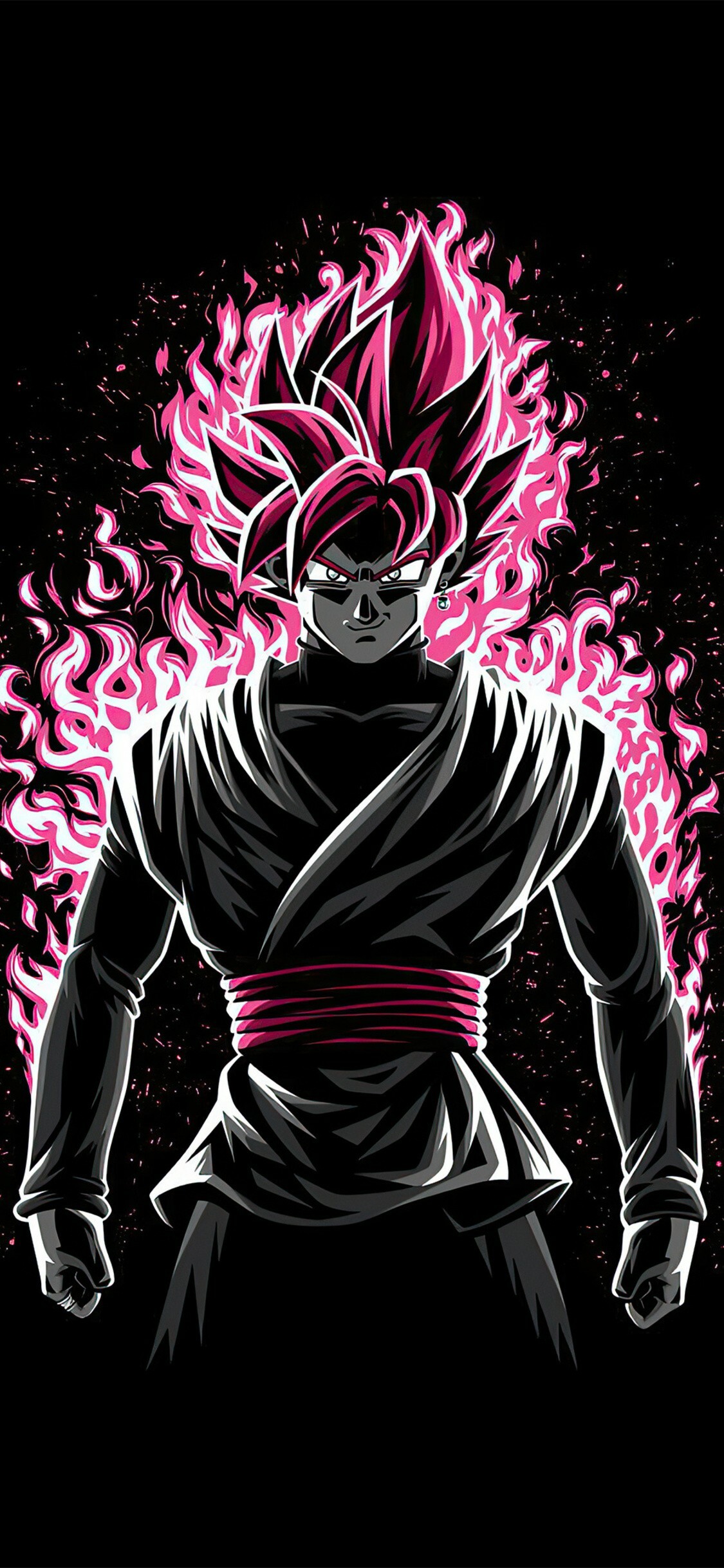 DBZ wallpaper, Z-Fighters, Frieza saga, Goku vs Vegeta, 1130x2440 HD Phone