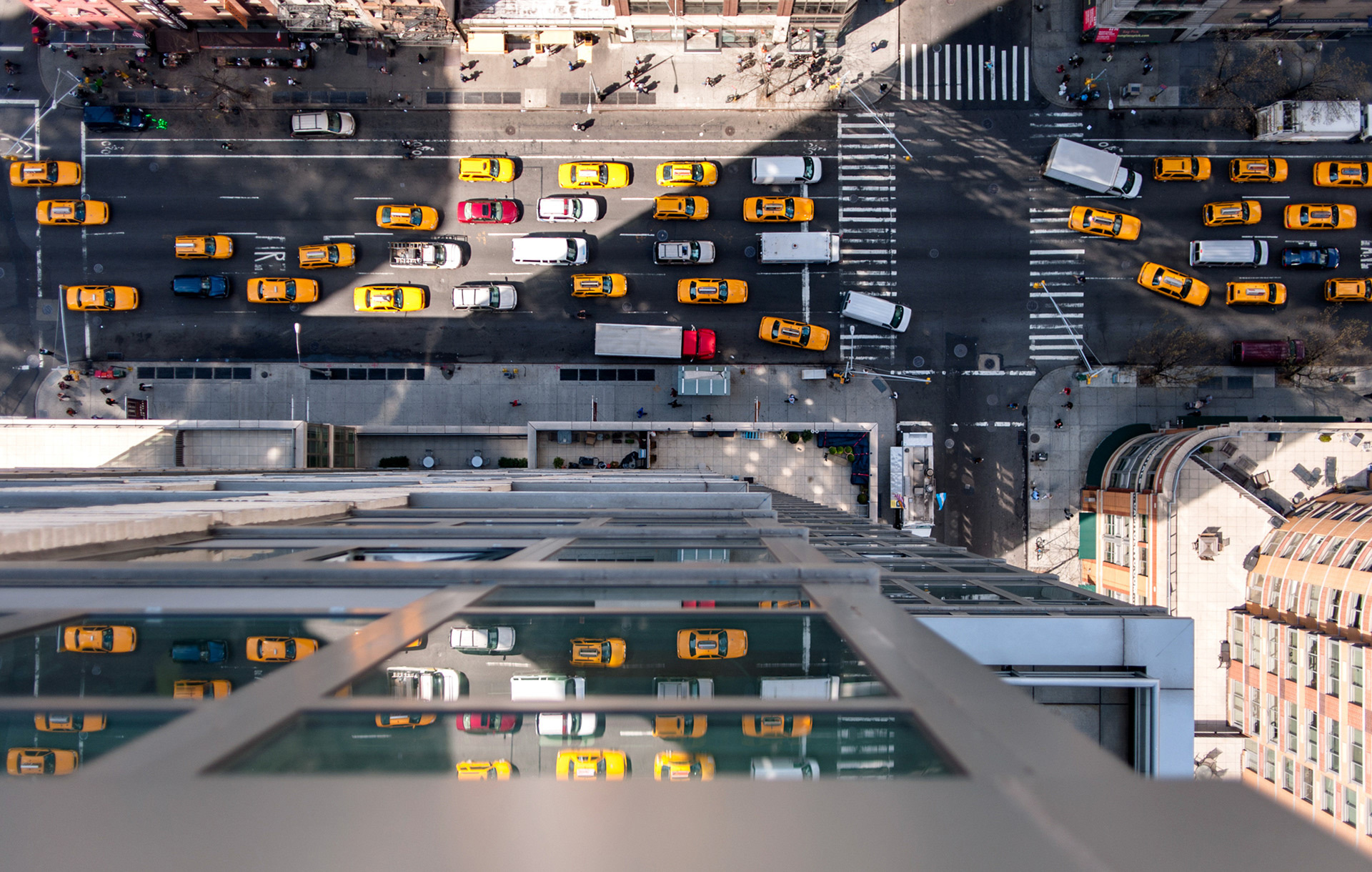 New York Streets, Skyscrapers, Urban density, Navid Baraty's photographs, 1920x1220 HD Desktop