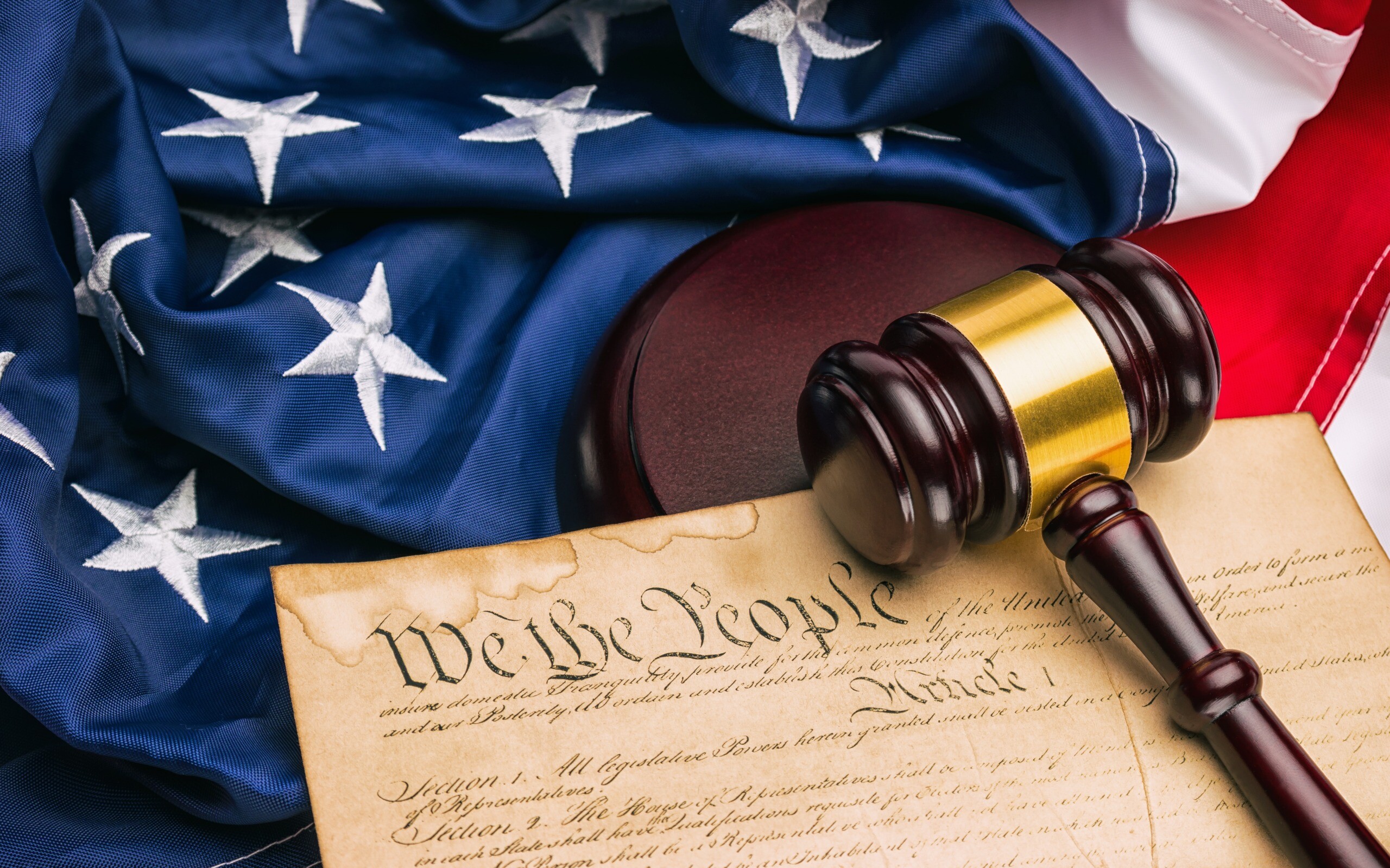 Constitution, Independence Day (USA) Wallpaper, 2560x1600 HD Desktop