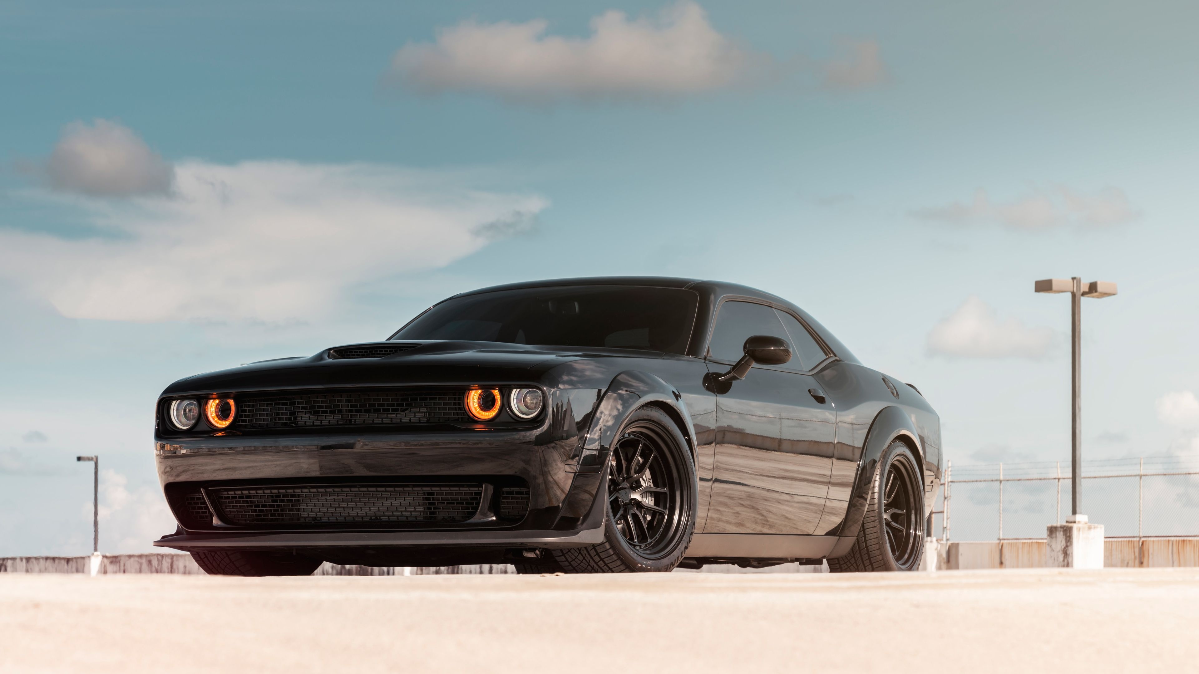 Dodge Challenger, 4K wallpapers, High-resolution backgrounds, Selection, 3840x2160 4K Desktop