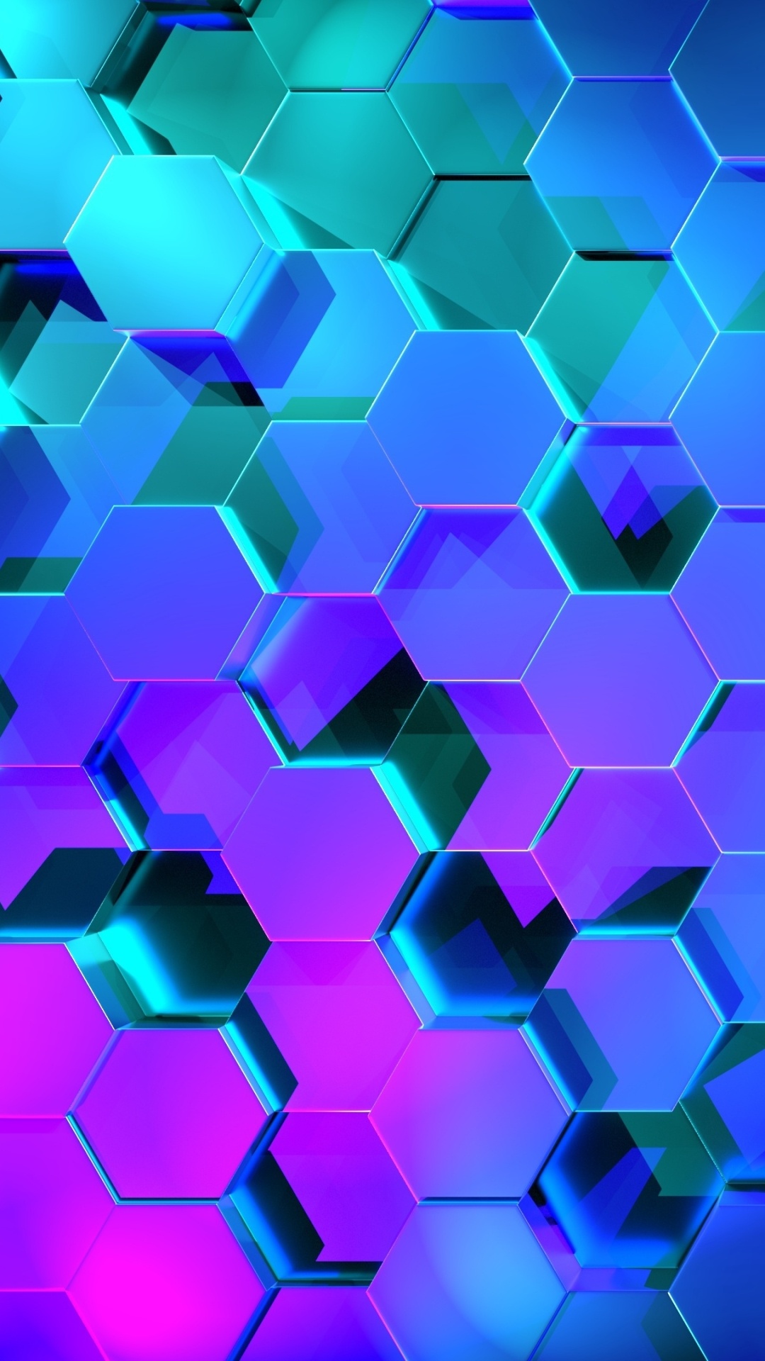 Abstract hexagon, Minimalist design, Bold geometry, Artistic pattern, 1080x1920 Full HD Phone