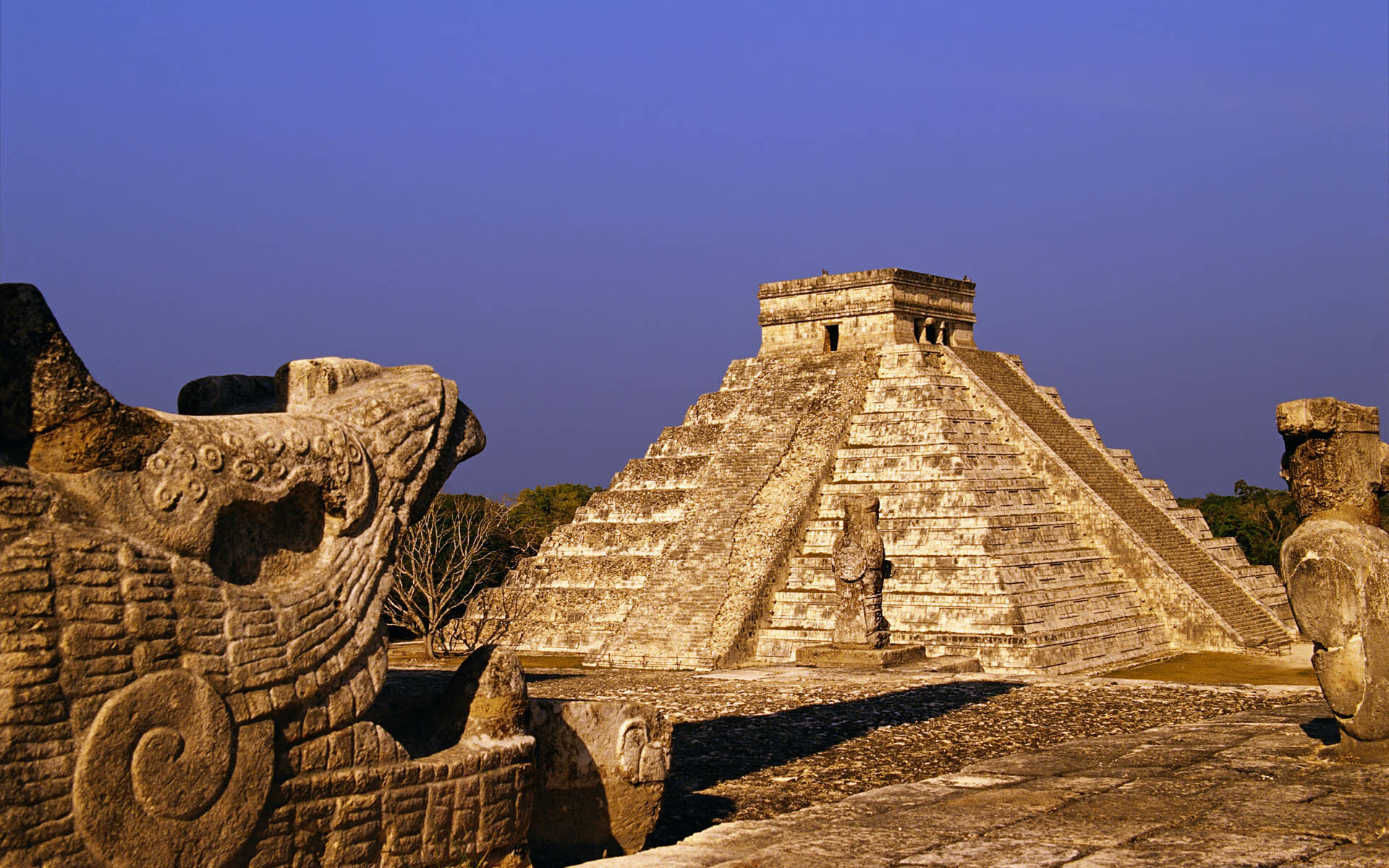 Chichen Itza, Mexico Wallpaper, 1920x1200 HD Desktop