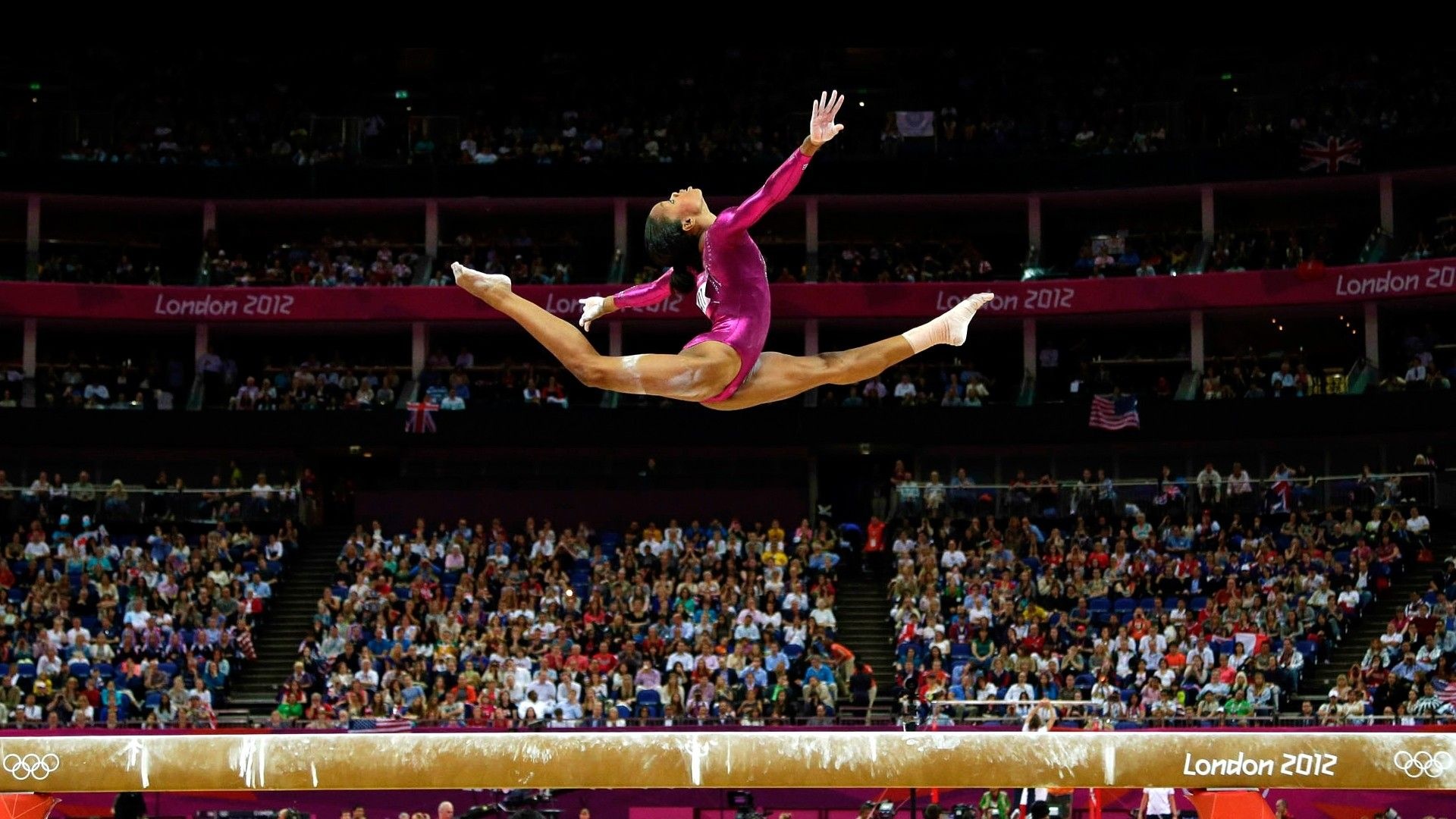 Gabby Douglas, Rhythmic gymnastics, G wallpaper, 1920x1080 Full HD Desktop