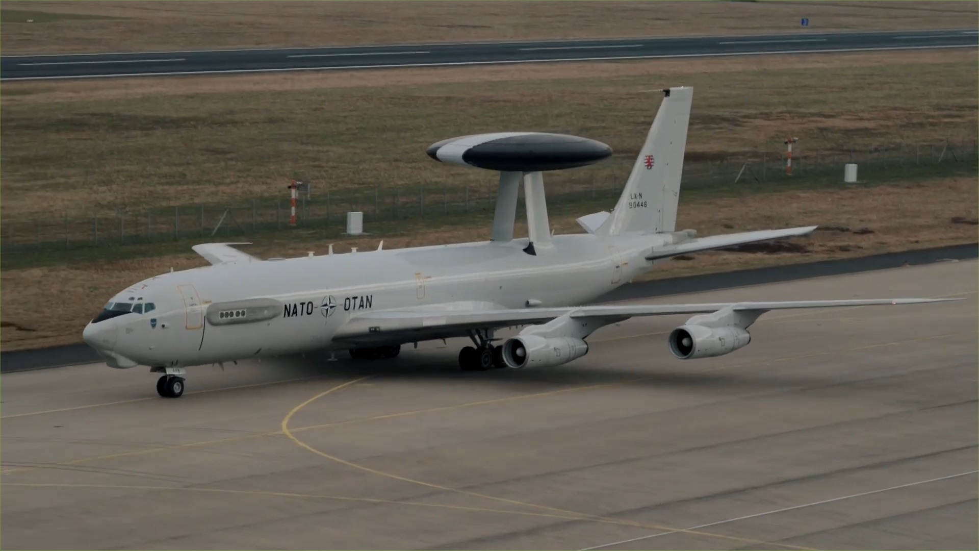 NATO AWACS, Airborne surveillance, Eastern Europe airspace, Allied forces patrol, 1920x1080 Full HD Desktop