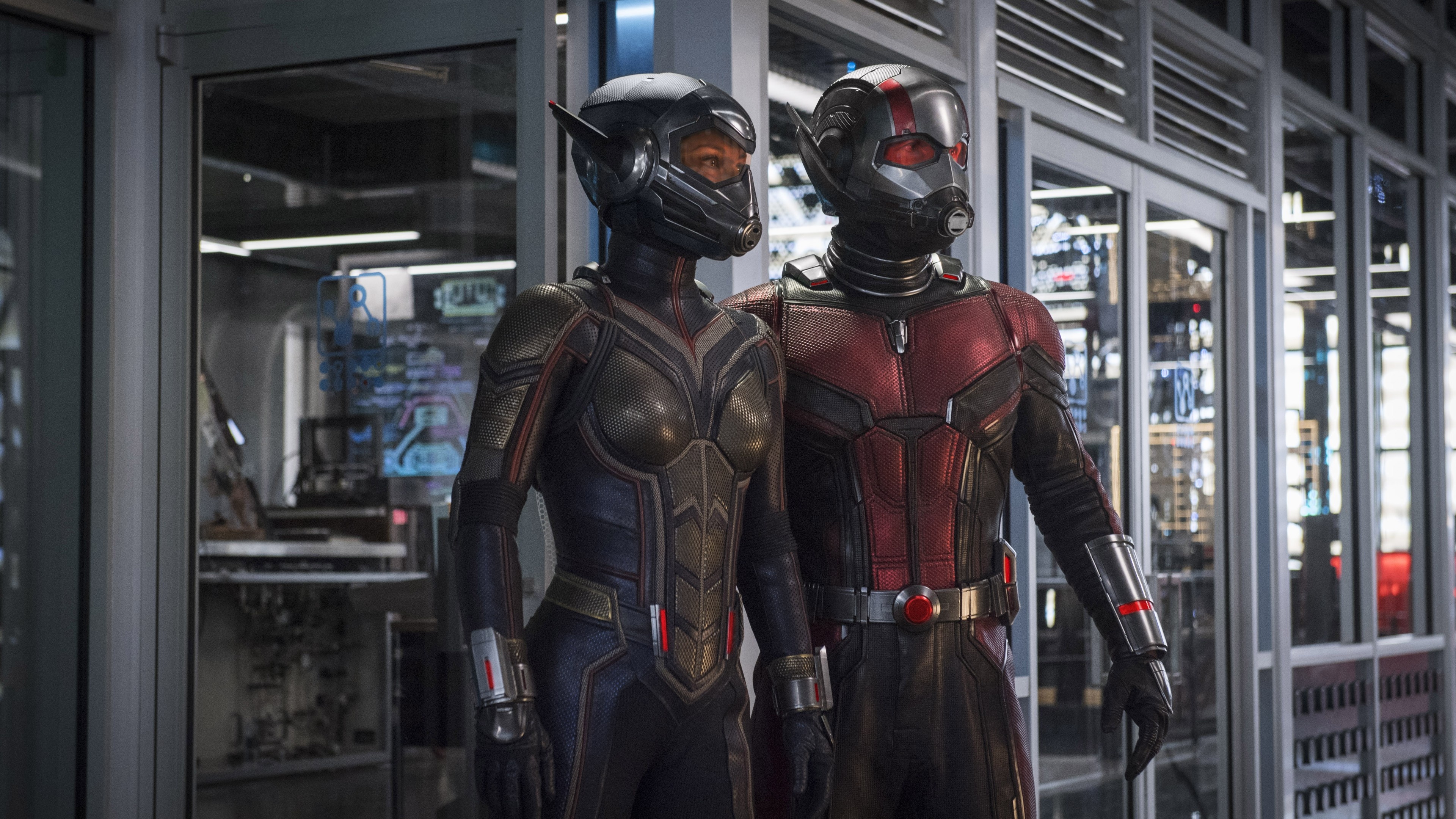 Evangeline Lilly, Ant-Man and The Wasp, Hannah John Kamen, Movies, 3840x2160 4K Desktop