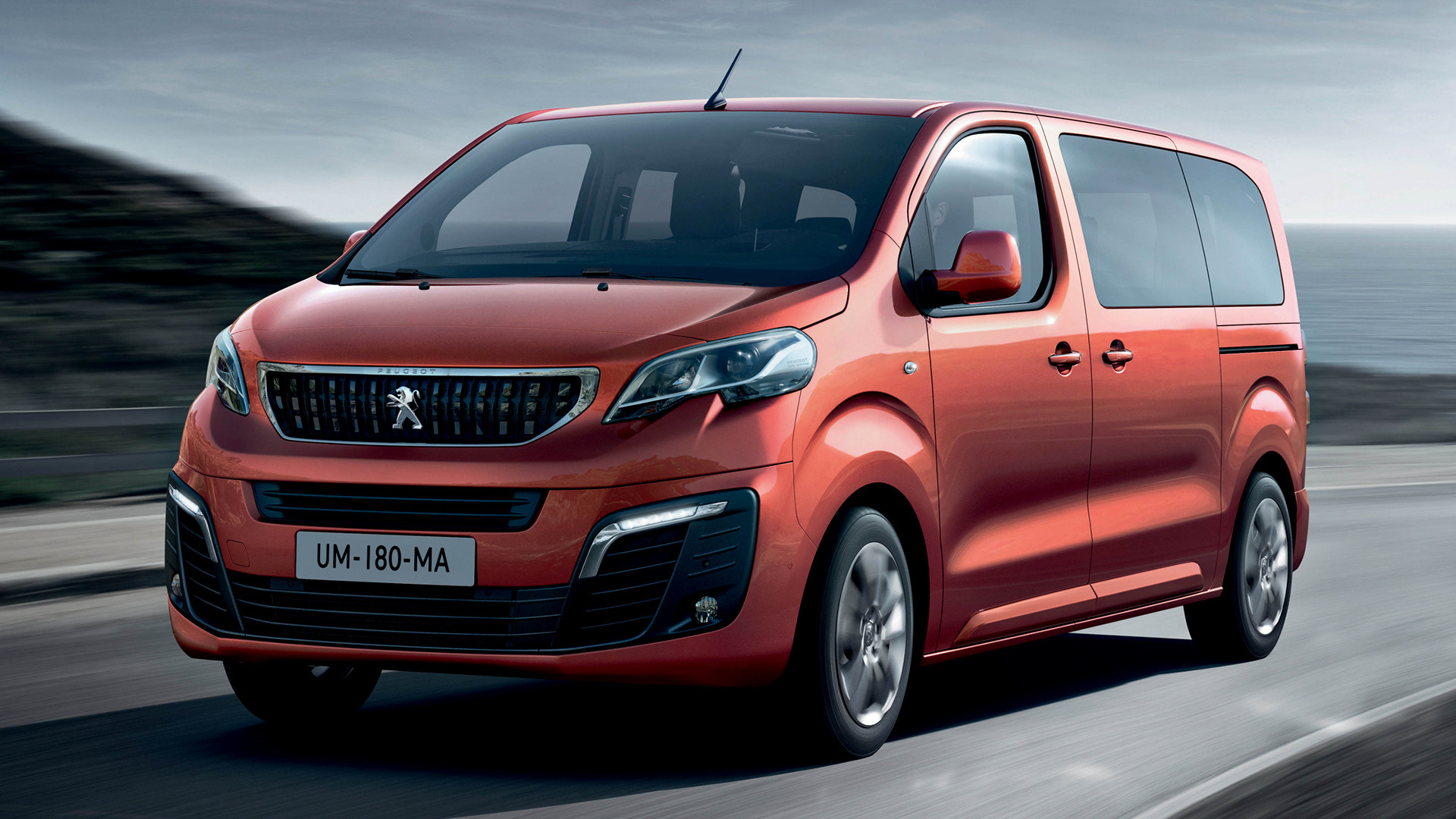 Peugeot Traveller, Sleek design, Luxury interior, Car Pixel images, 1920x1080 Full HD Desktop