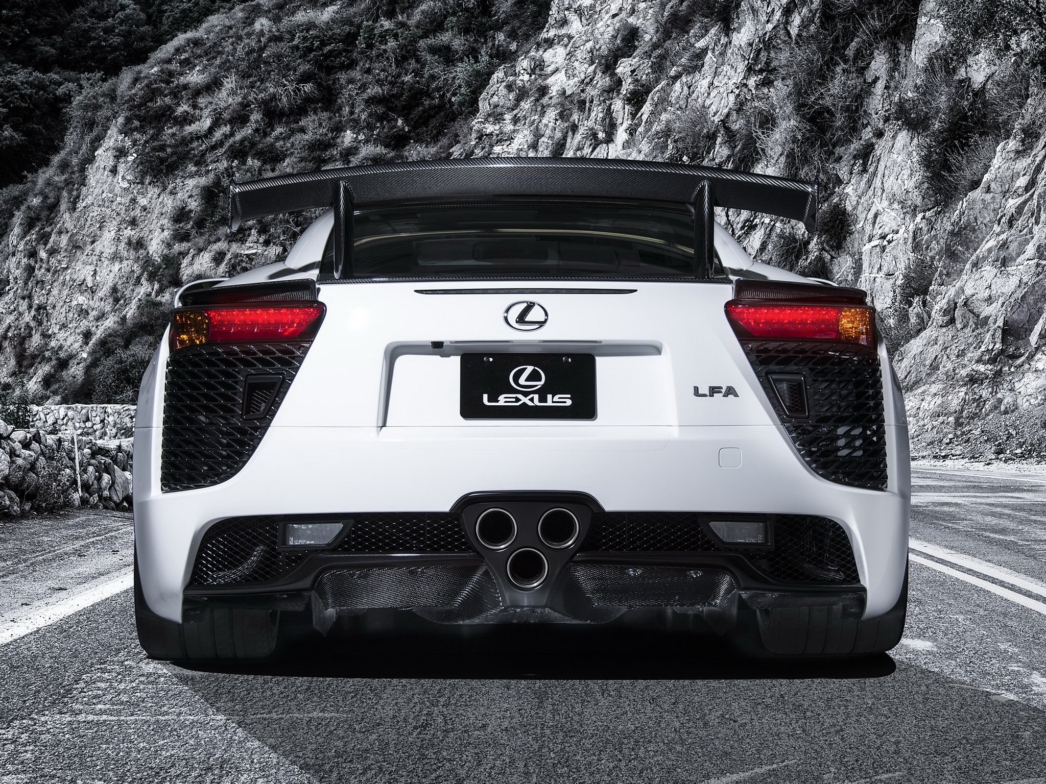 Rear View Coupe, Lexus LFA Wallpaper, 2050x1540 HD Desktop