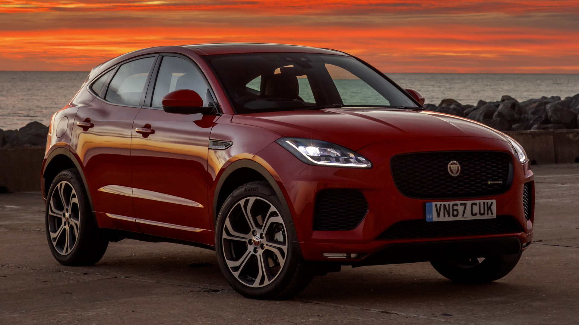 Jaguar E-PACE HD Wallpapers, Backgrounds, Jaguar E-PACE, 1920x1080 Full HD Desktop