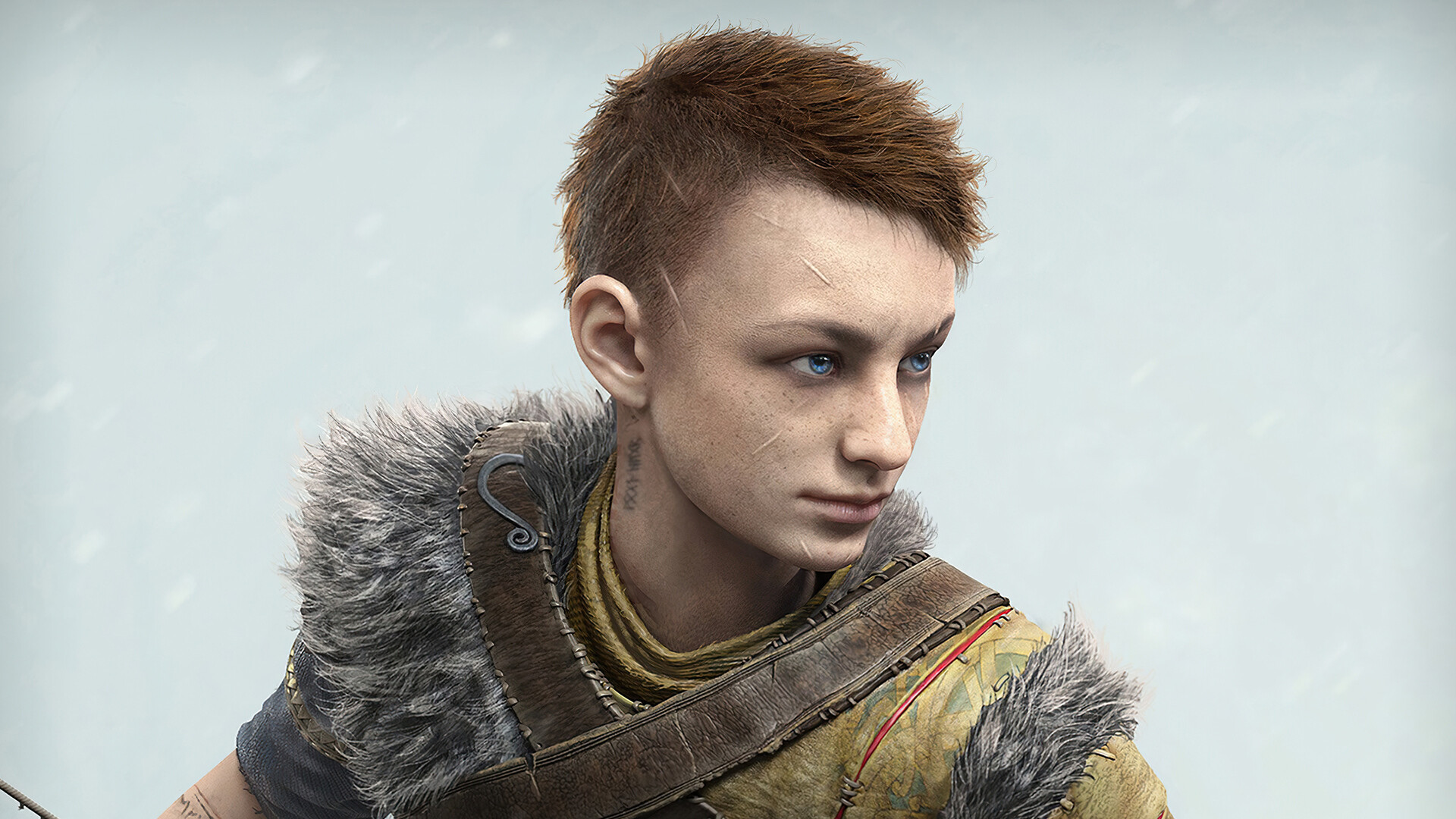 Atreus, God of War: Ragnarok Wallpaper, 1920x1080 Full HD Desktop