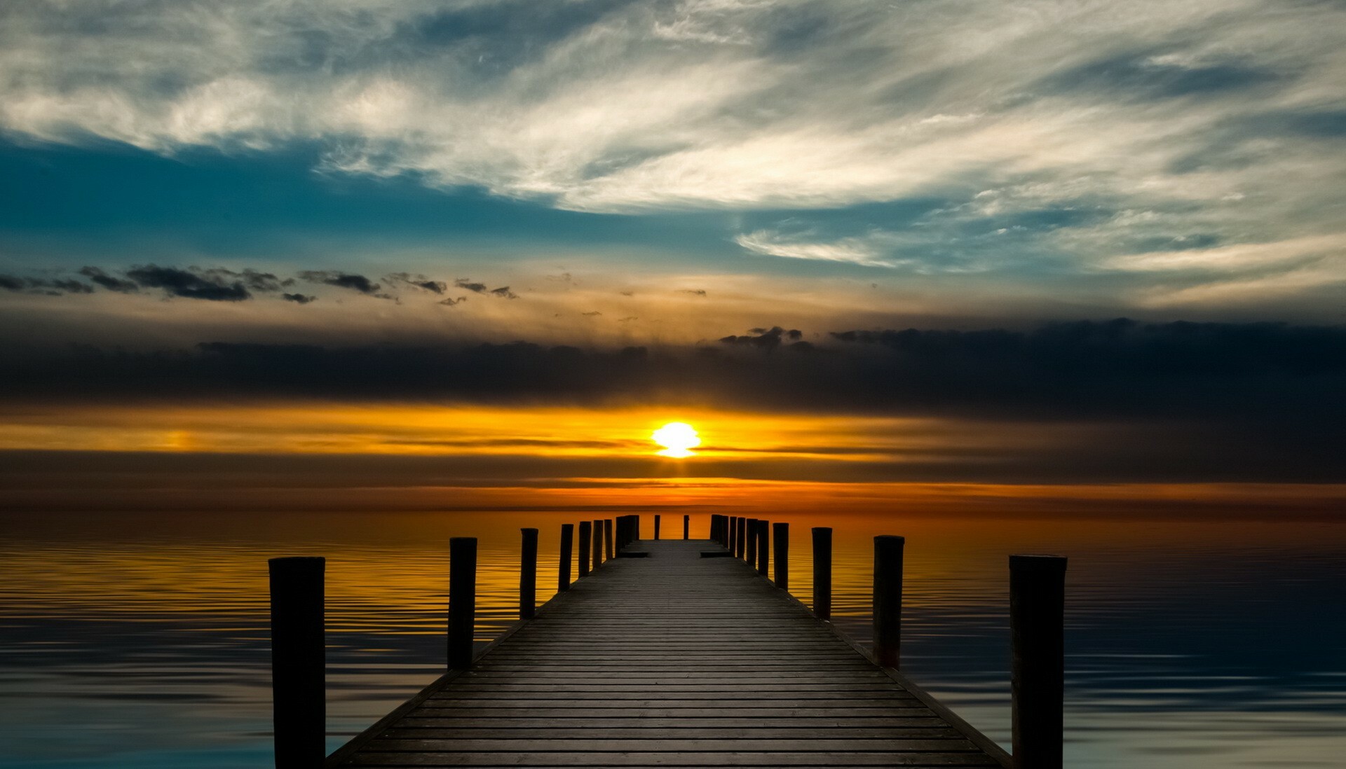 Seascape, Sun Wallpaper, 1920x1100 HD Desktop