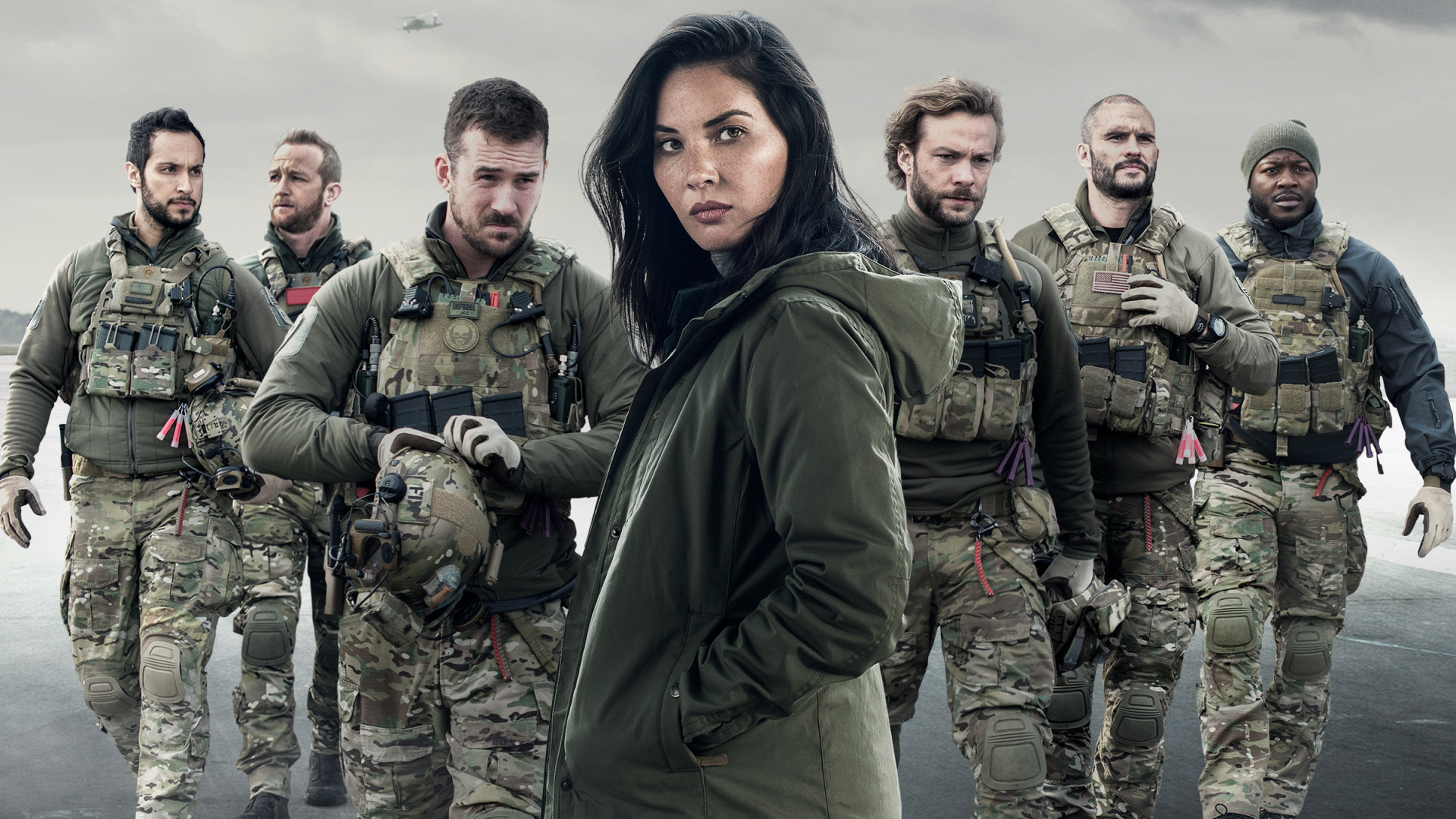 CBS SEAL Team, Desktop wallpaper, Zoey Mercado, Military drama, 1920x1080 Full HD Desktop