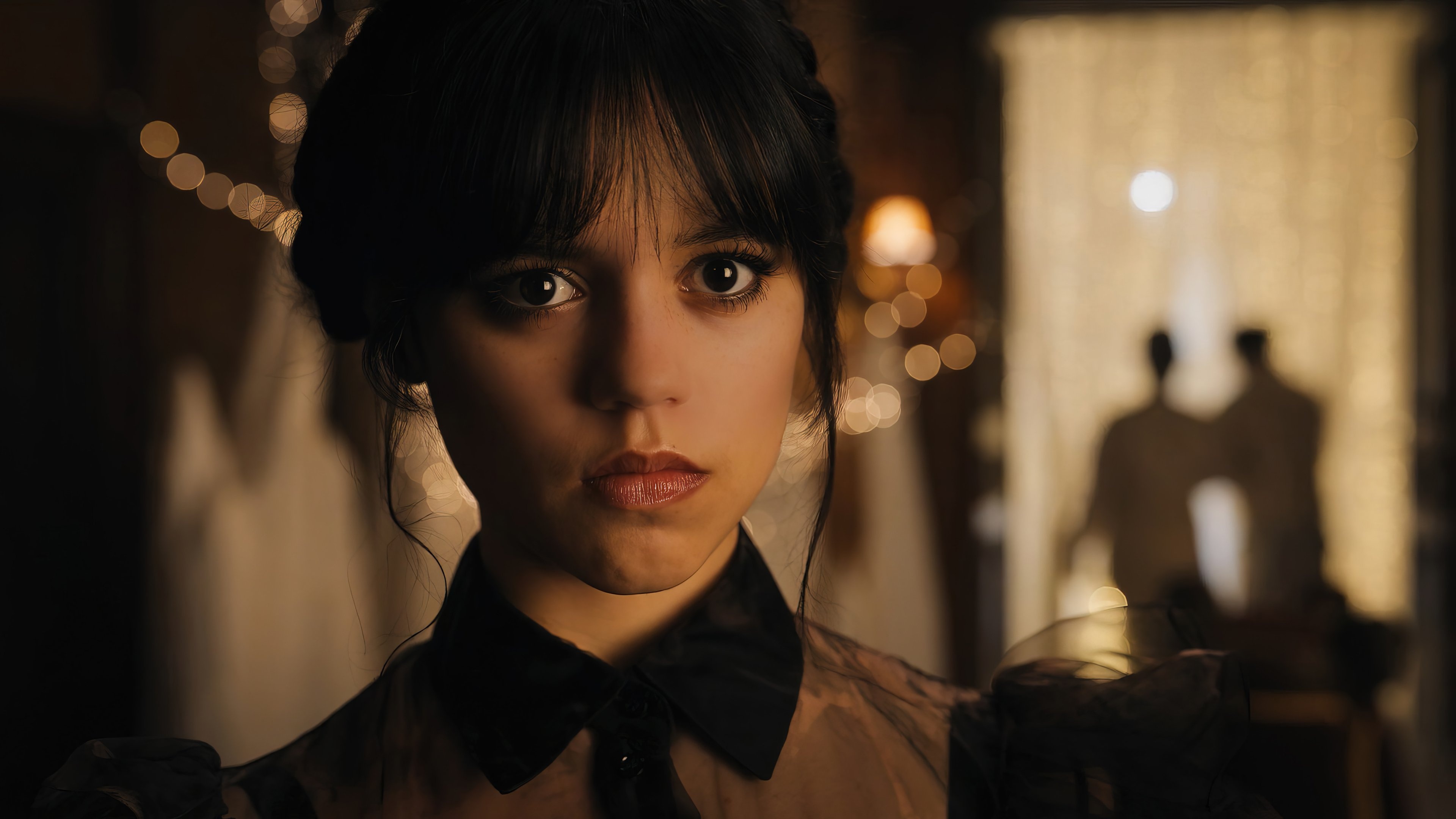 Wednesday Addams, Jenna Ortega, Rave'N dance, 4K Desktop wallpaper