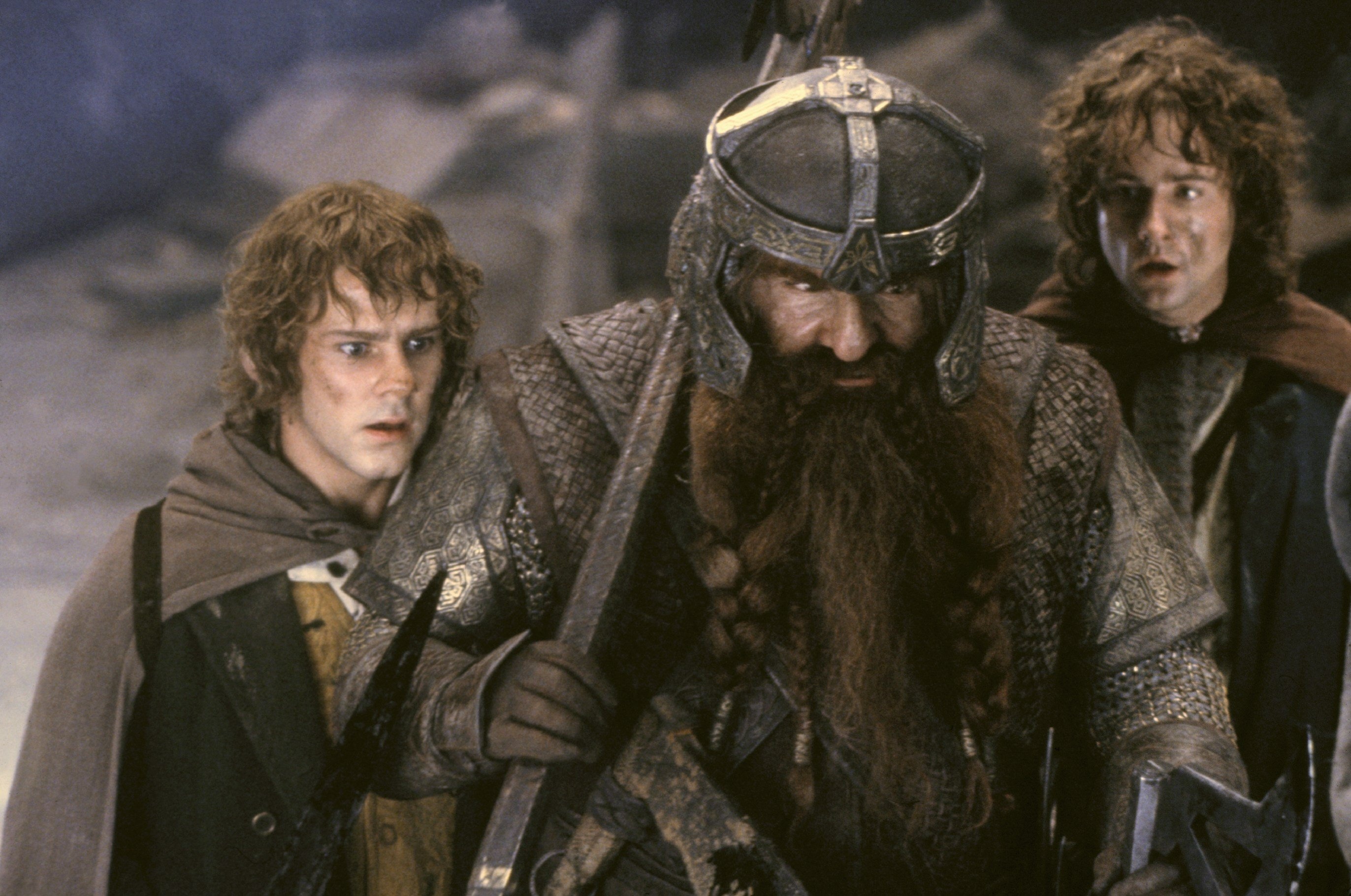Gimli, John Rhys Davies, Merry Brandybuck, 2750x1820 HD Desktop