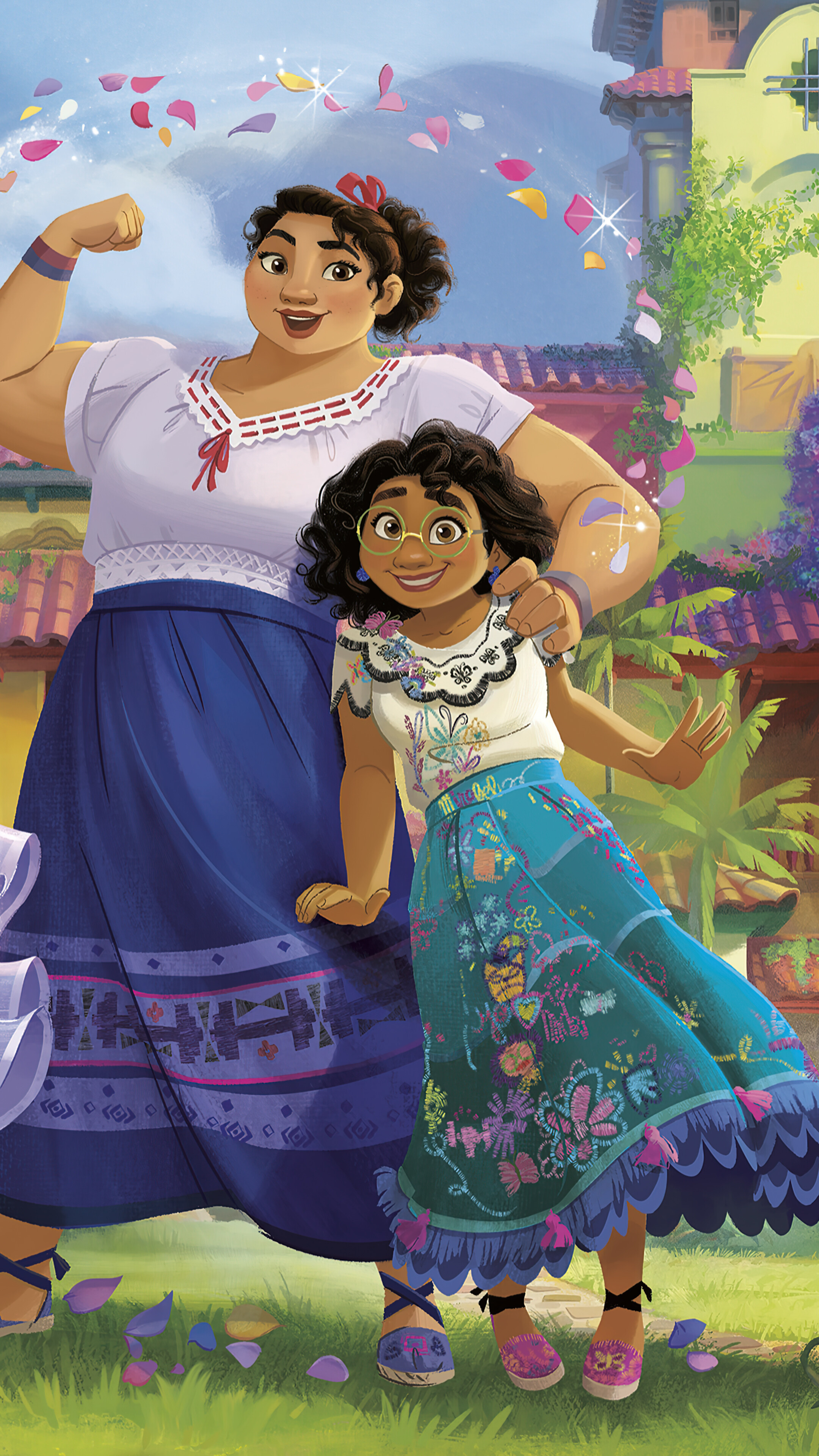 Mirabel Madrigal, Animation, Encanto, Aesthetic wallpapers, 2160x3840 4K Phone