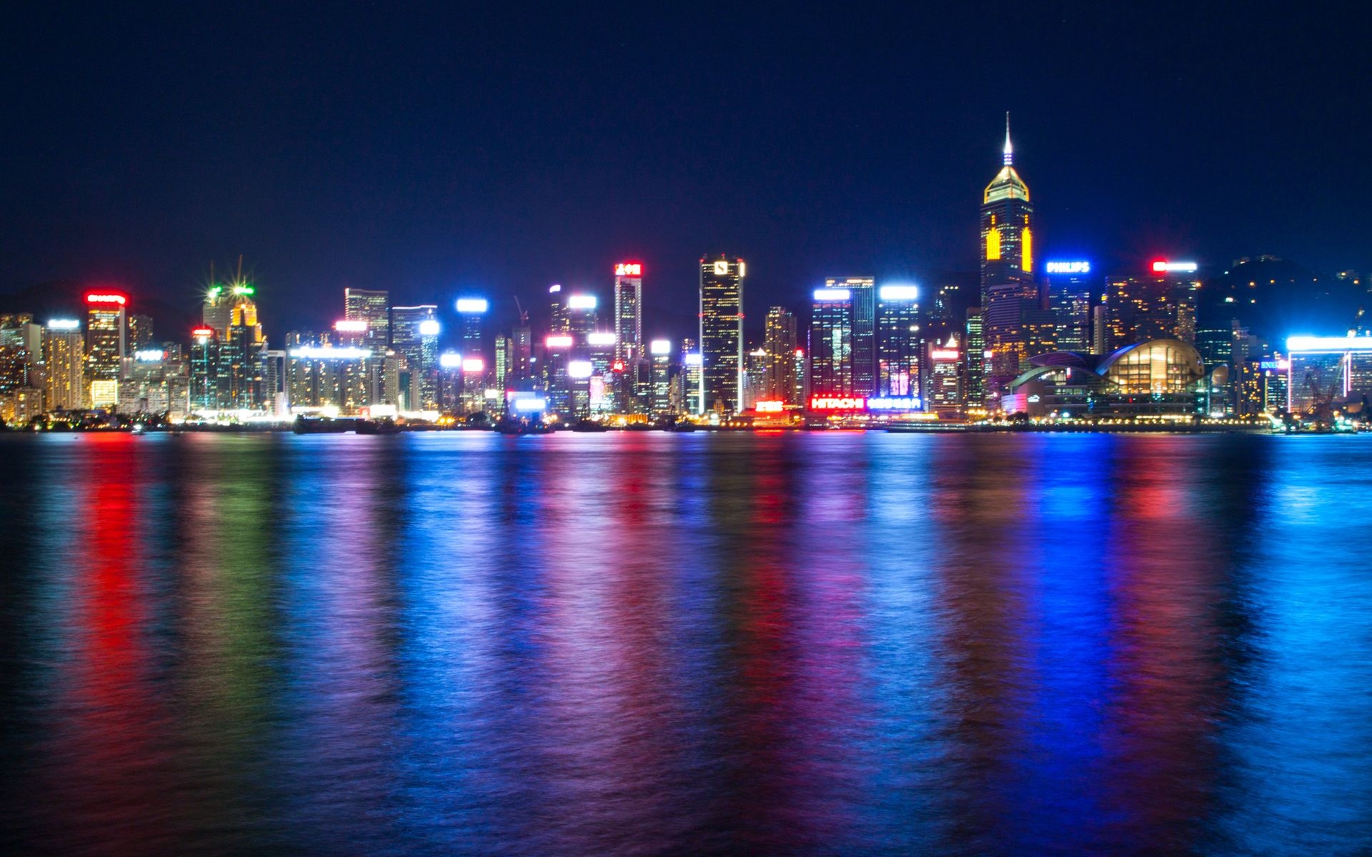 Central Plaza Hong Kong, Hong Kong Convention Centre, Victoria Harbour, HD Desktop wallpaper
