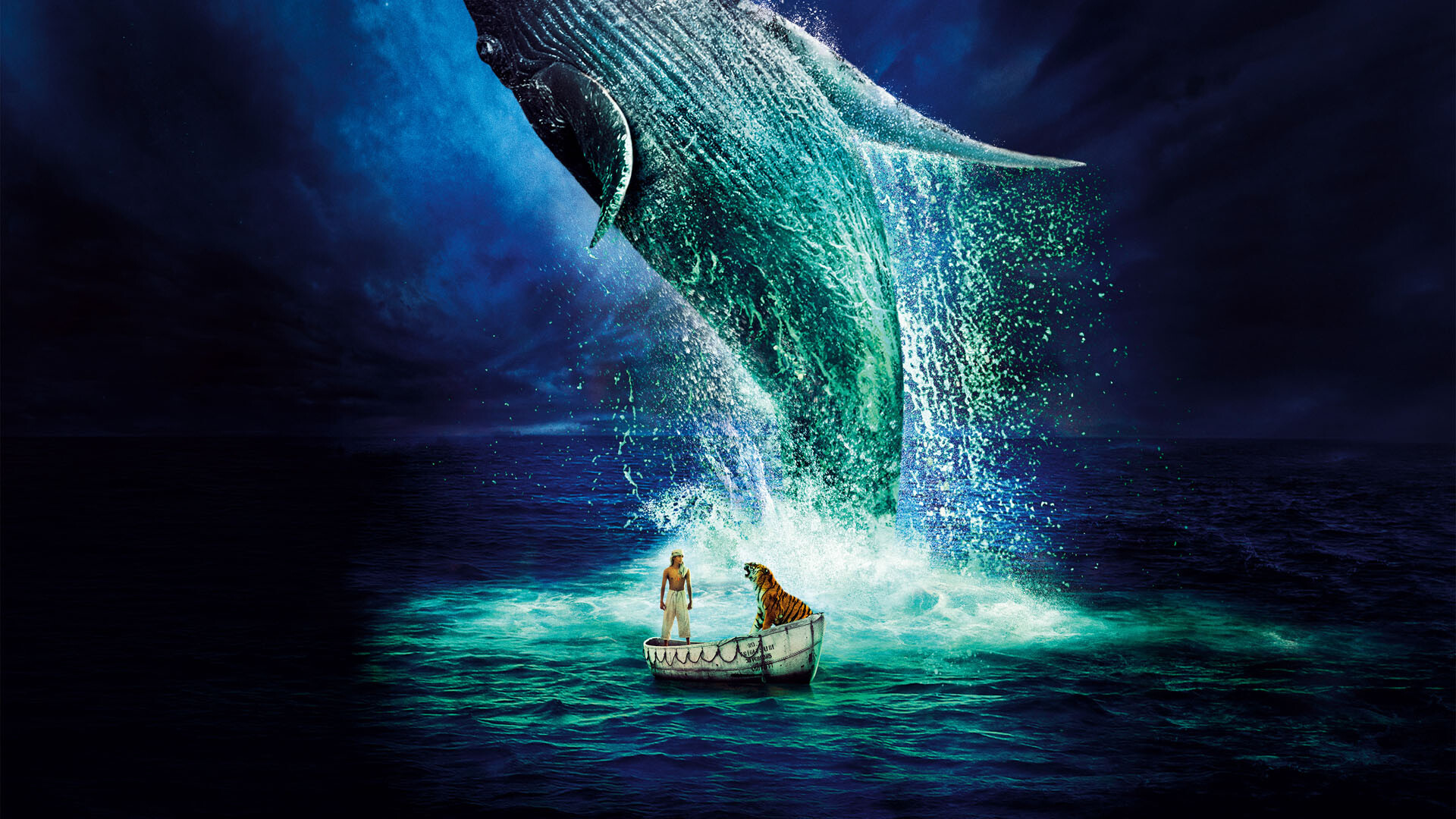 Blue whale, Life of Pi Wallpaper, 1920x1080 Full HD Desktop