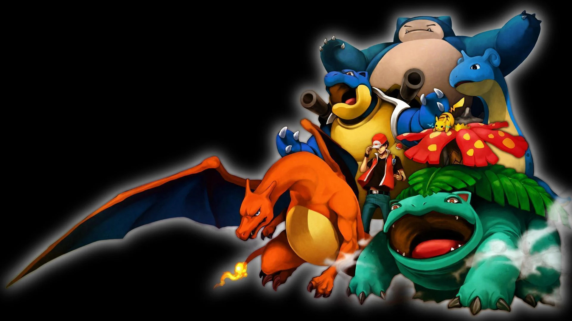 Pokmon characters, Vibrant wallpapers, Beloved icons, Fan-favorites, 1920x1080 Full HD Desktop