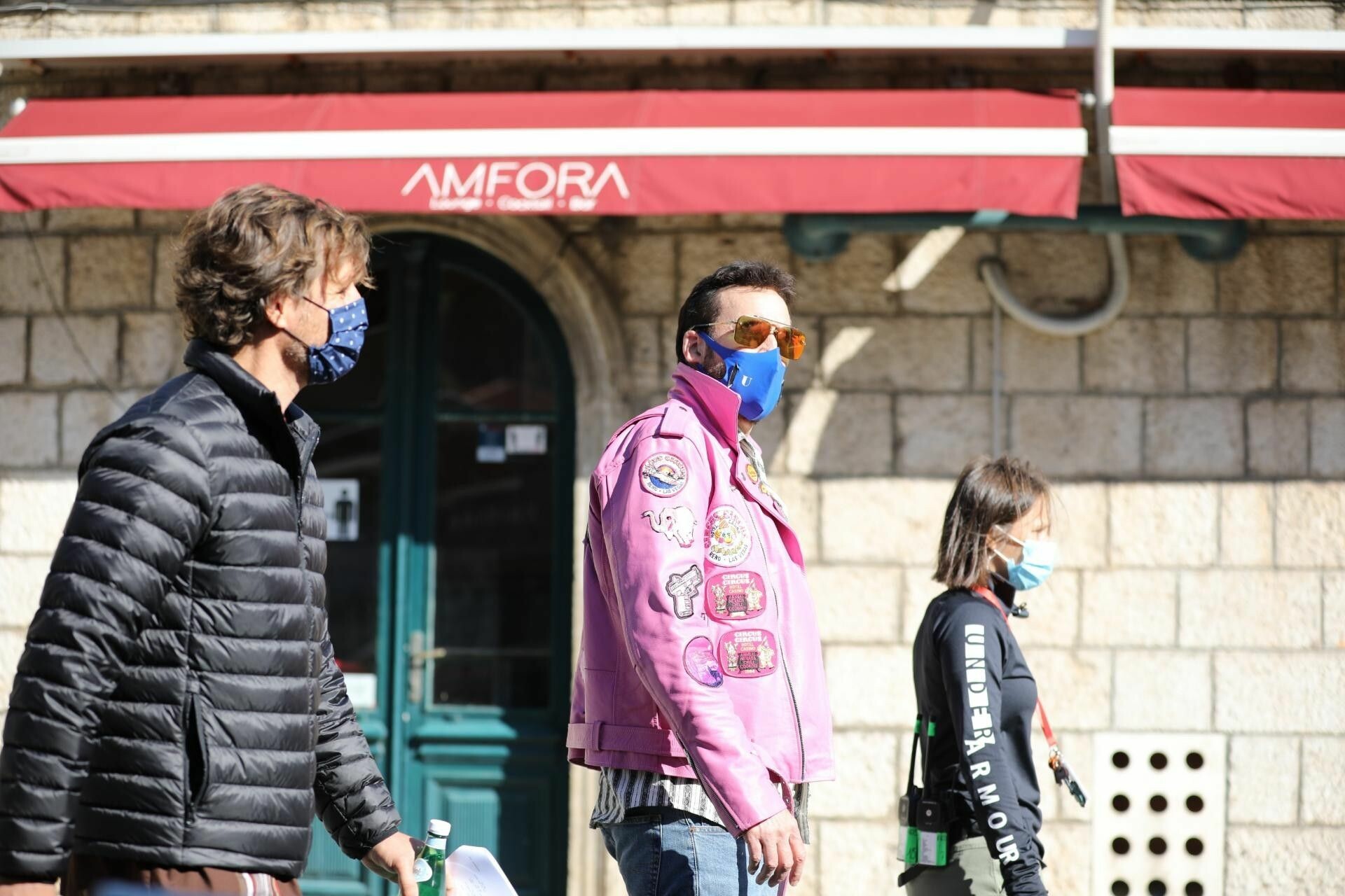 The Unbearable Weight of Massive Talent, Pedro Pascal on set, Dubrovnik Croatia, Pedro winter jackets, 1920x1280 HD Desktop