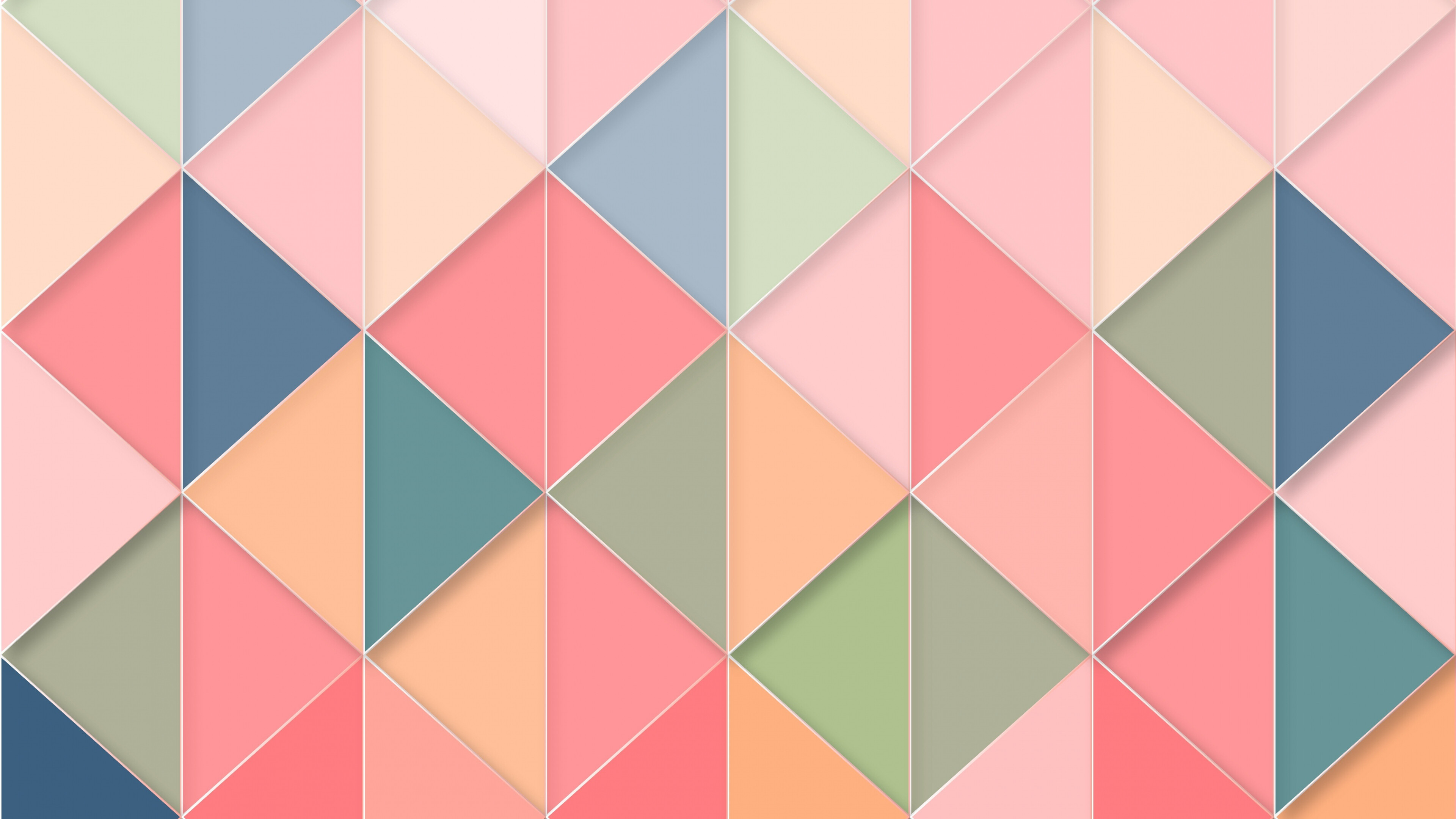 Geometric Abstract, Triangles pattern, Abstract wallpaper, High-definition image, 3840x2160 4K Desktop