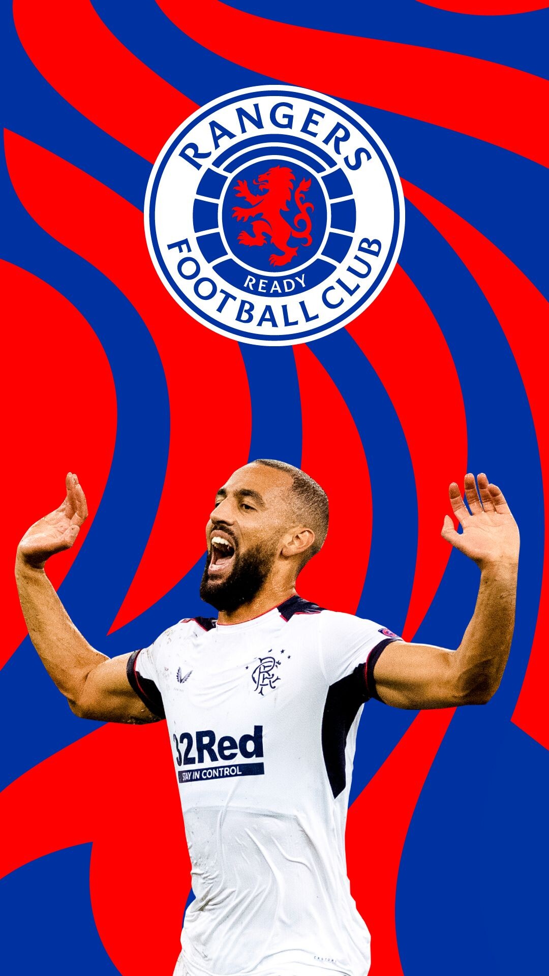 Kemar Roofe, Rangers F.C. Wallpaper, 1080x1920 Full HD Phone