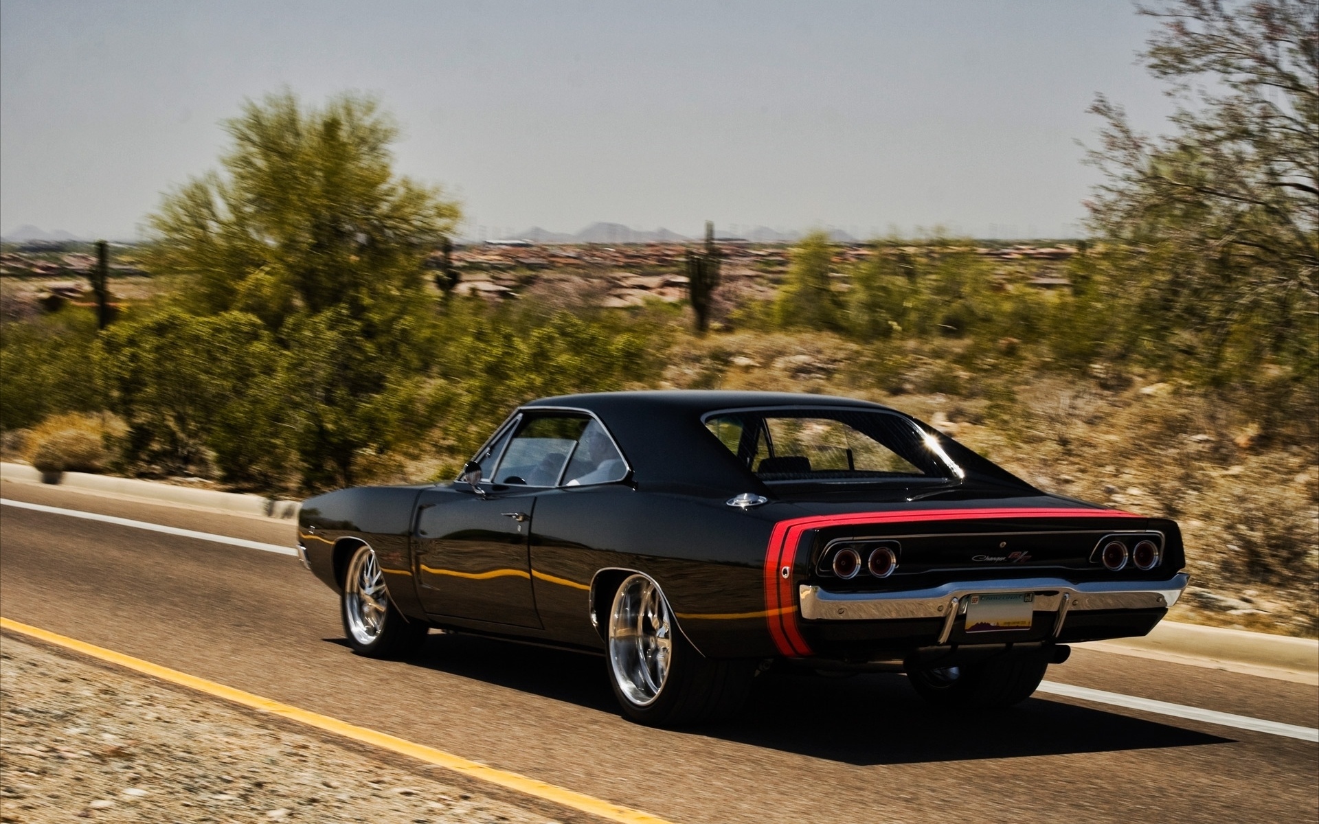 Dodge Charger, Legendary car, 1968 model, Wallpapers, 1920x1200 HD Desktop