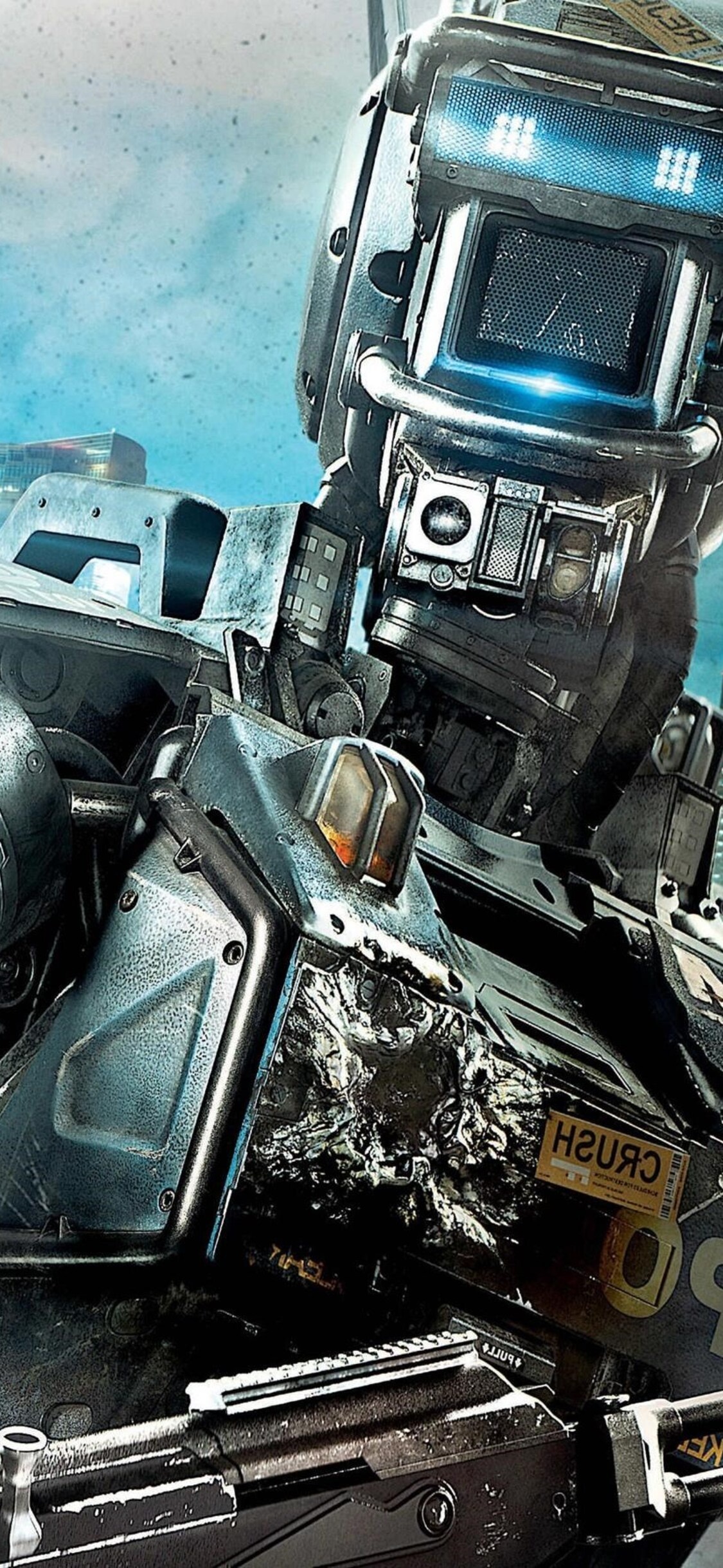 Chappie movie, HD wallpapers, Stunning visuals, 1130x2440 HD Phone