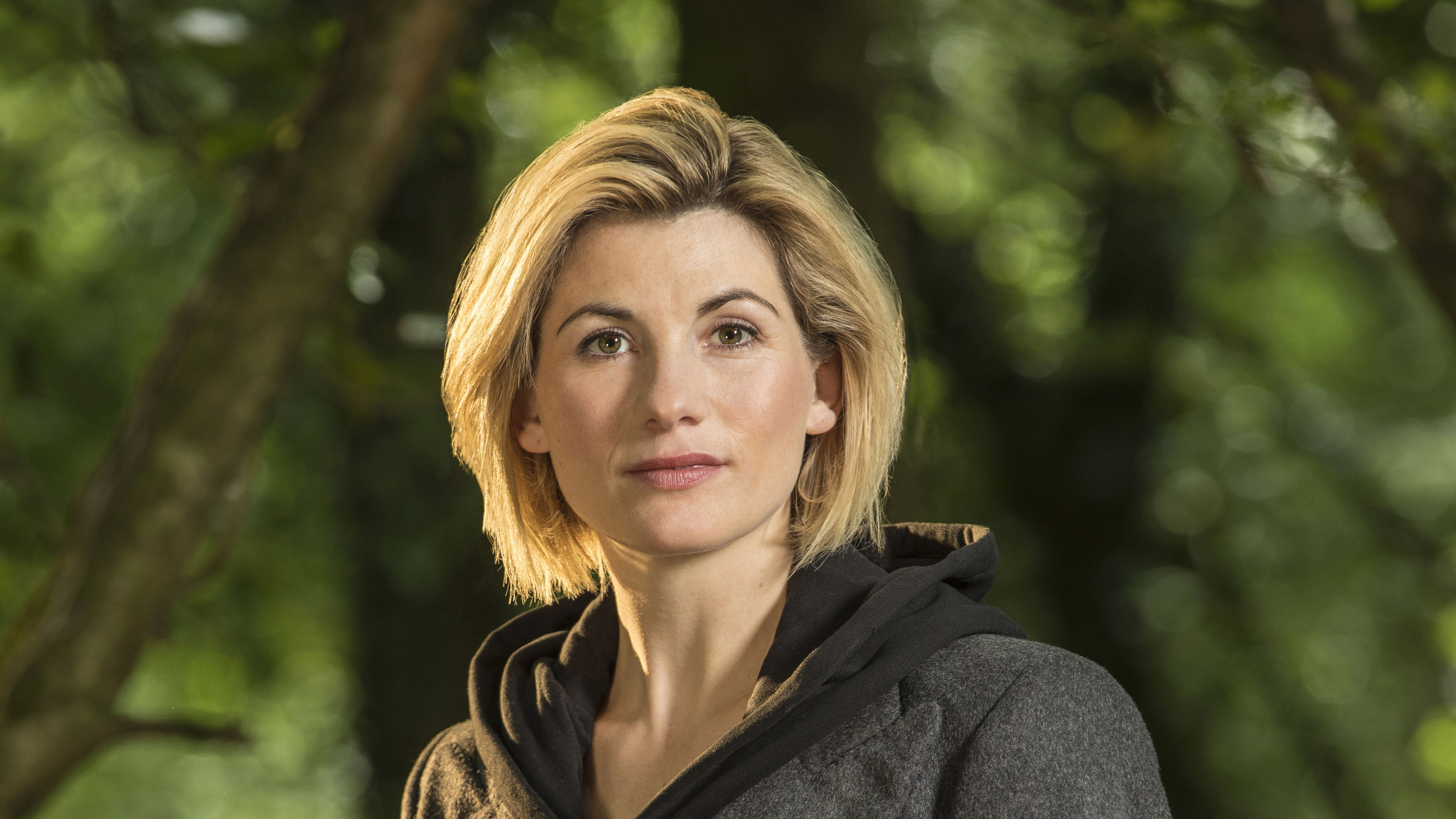 Jodie Whittaker, Download wallpapers, 2017 actress, Portrait, 3840x2160 4K Desktop