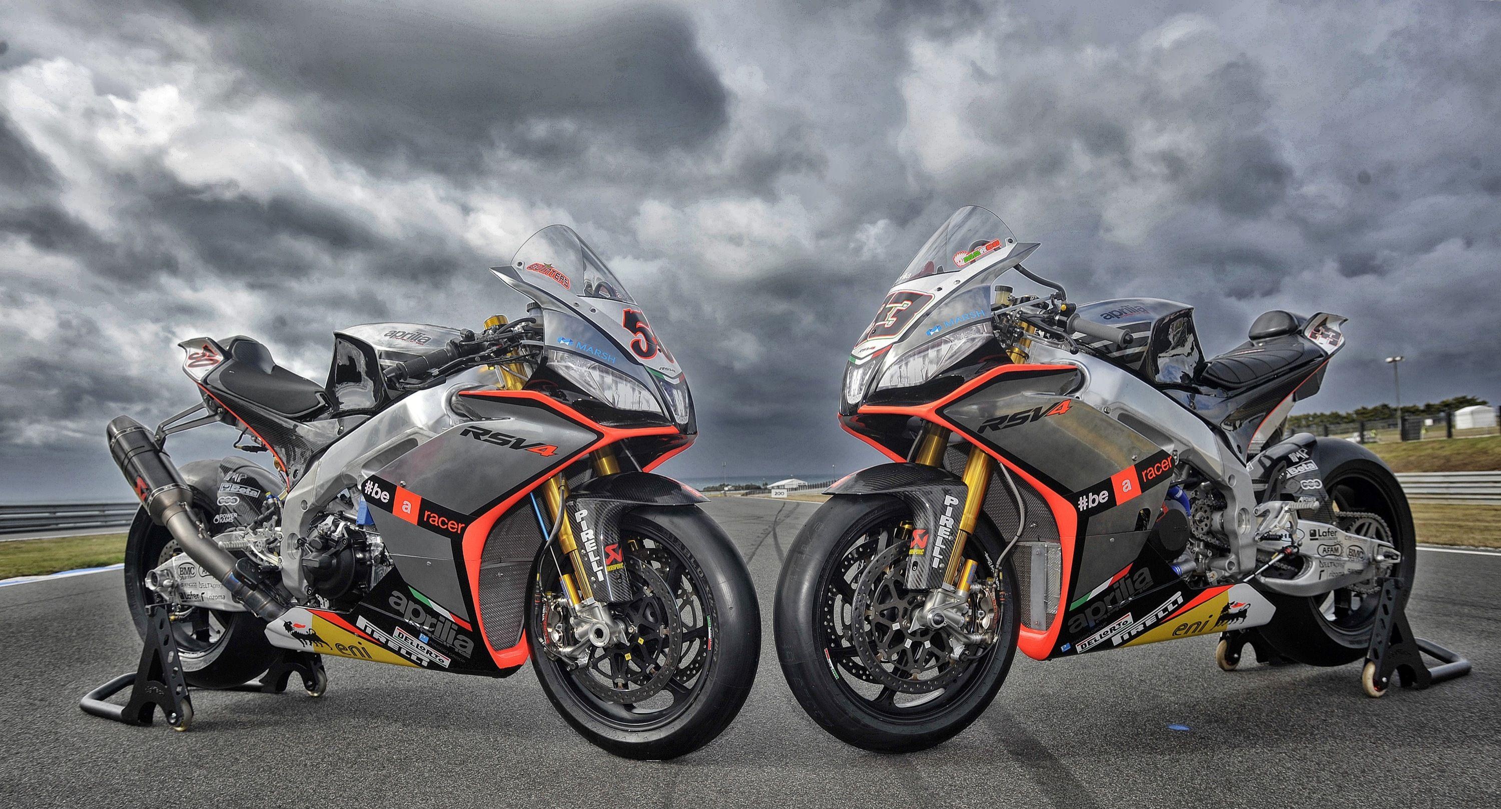 Aprilia RSV4, High-resolution wallpapers, RSV4 backgrounds, Free downloads, 3000x1620 HD Desktop