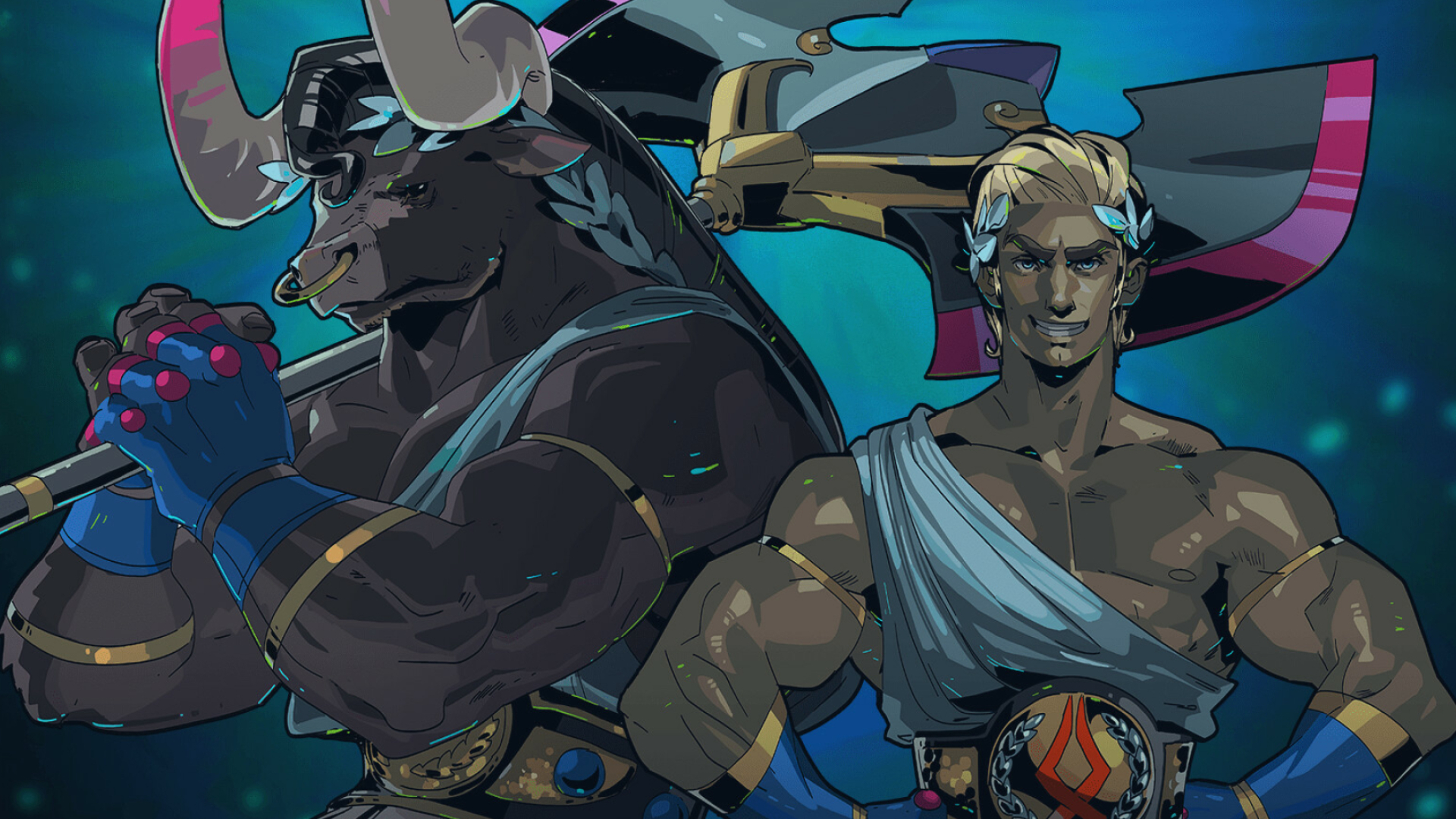 Hades game desktop wallpapers, Striking visuals, Gaming ambiance, Artistic presentation, 1920x1080 Full HD Desktop