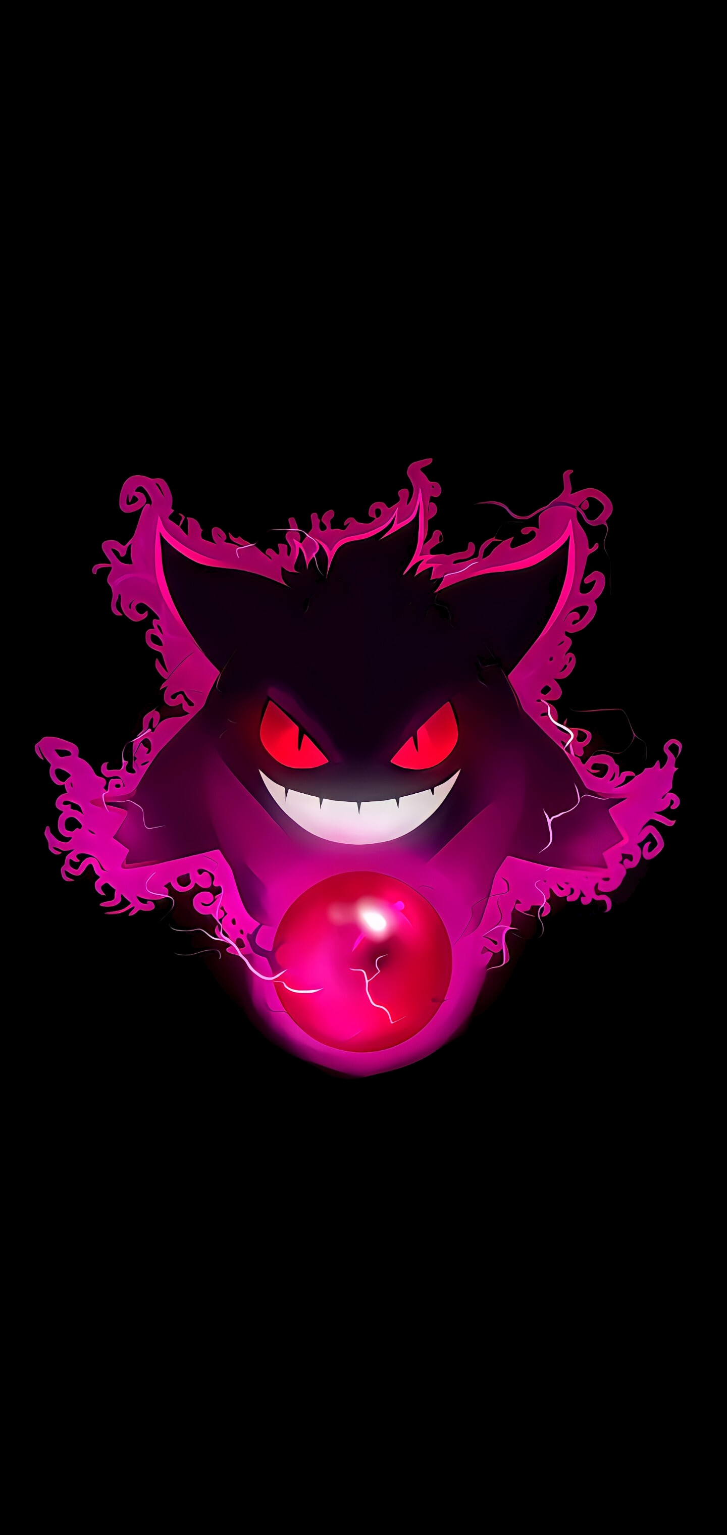 Scrolldrop, Amoled backgrounds, Dark theme, Mysterious, 1440x3040 HD Phone