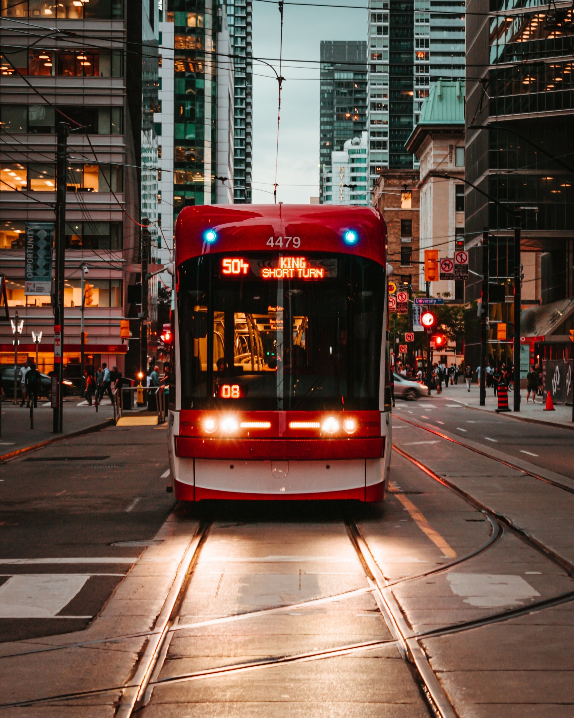 Toronto Tram, Public Transports Wallpaper, 1920x2400 HD Phone