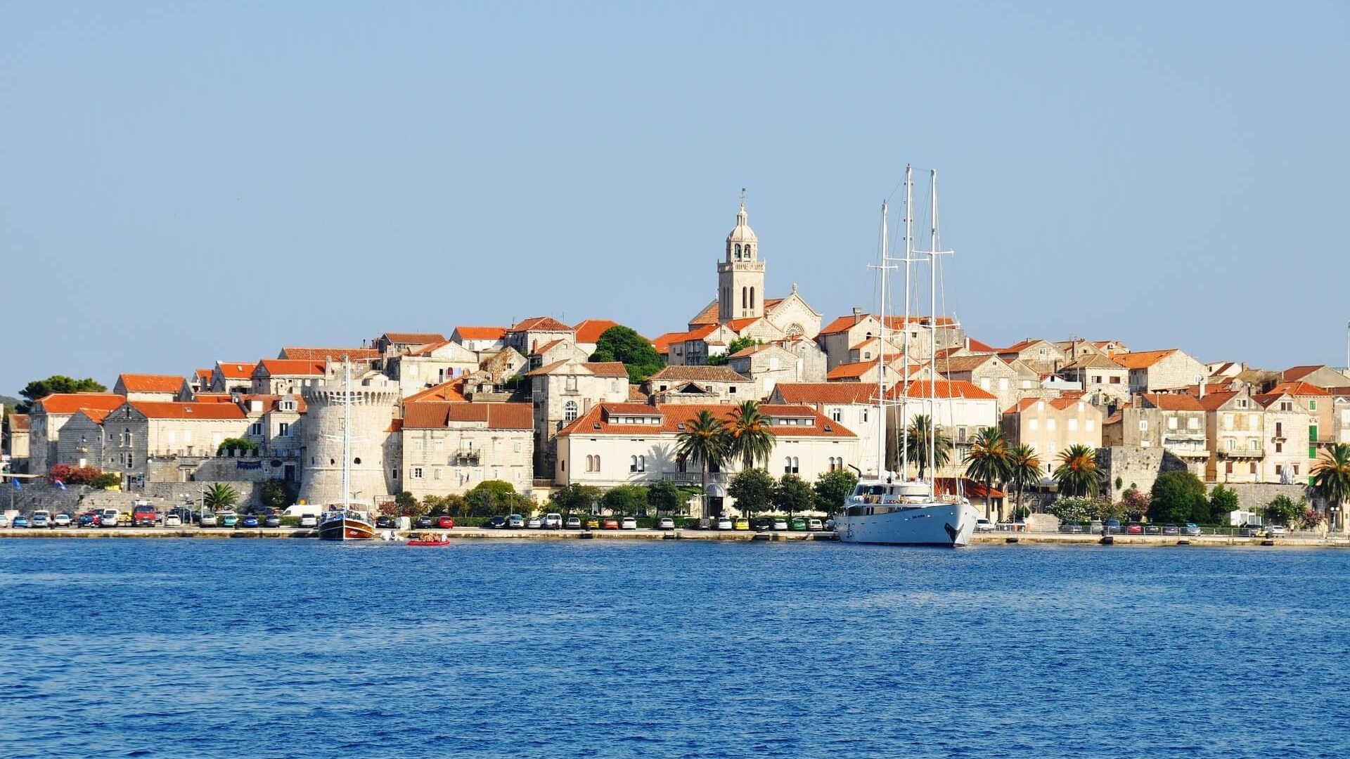 Korcula, Croatia, Sehenswrdigkeiten, Korcula karte, 1920x1080 Full HD Desktop