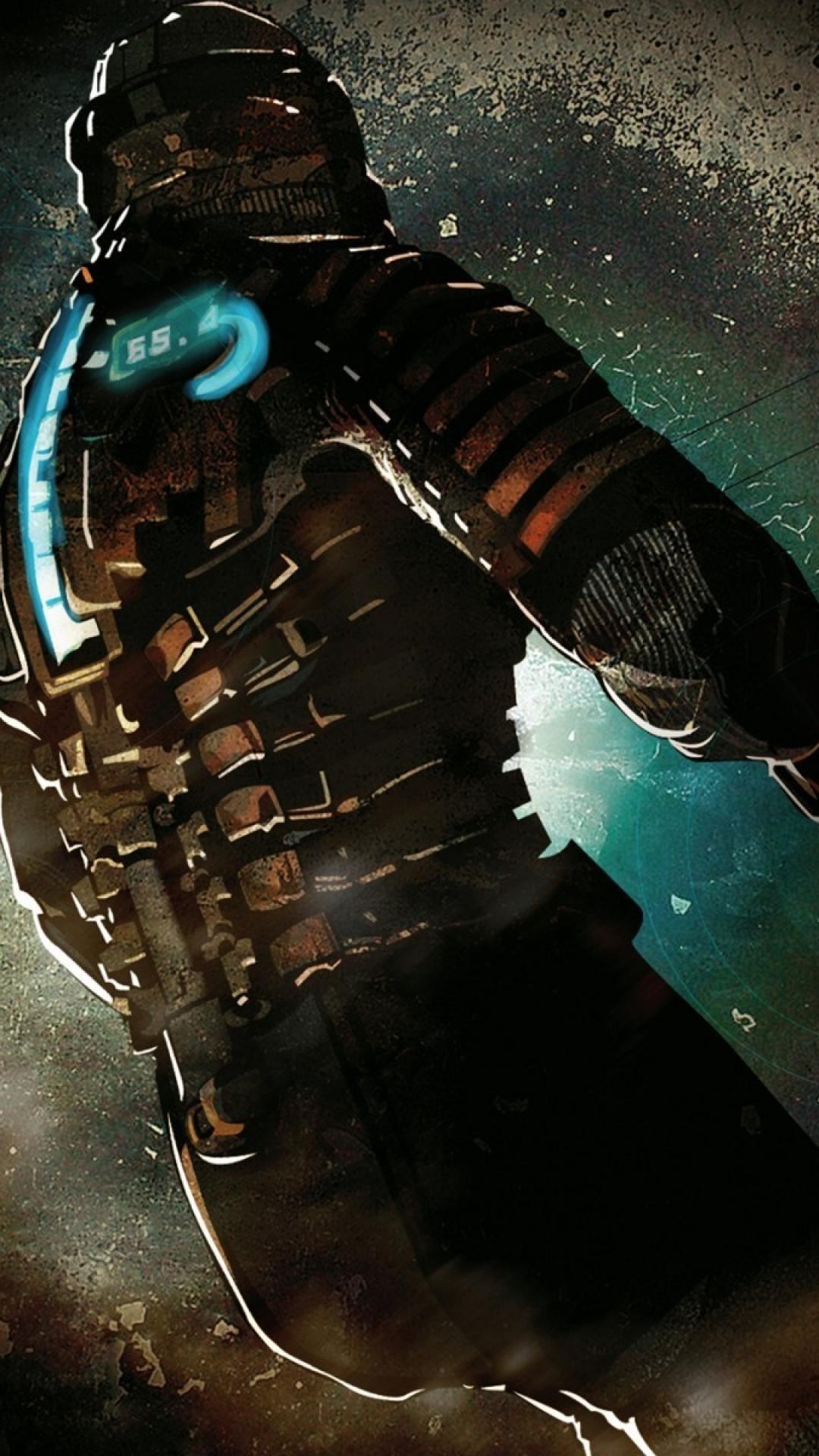 Isaac Clarke (Gaming), Dead Space Isaac Clarke, Gaming screenshot, Scary game, 1080x1920 Full HD Phone