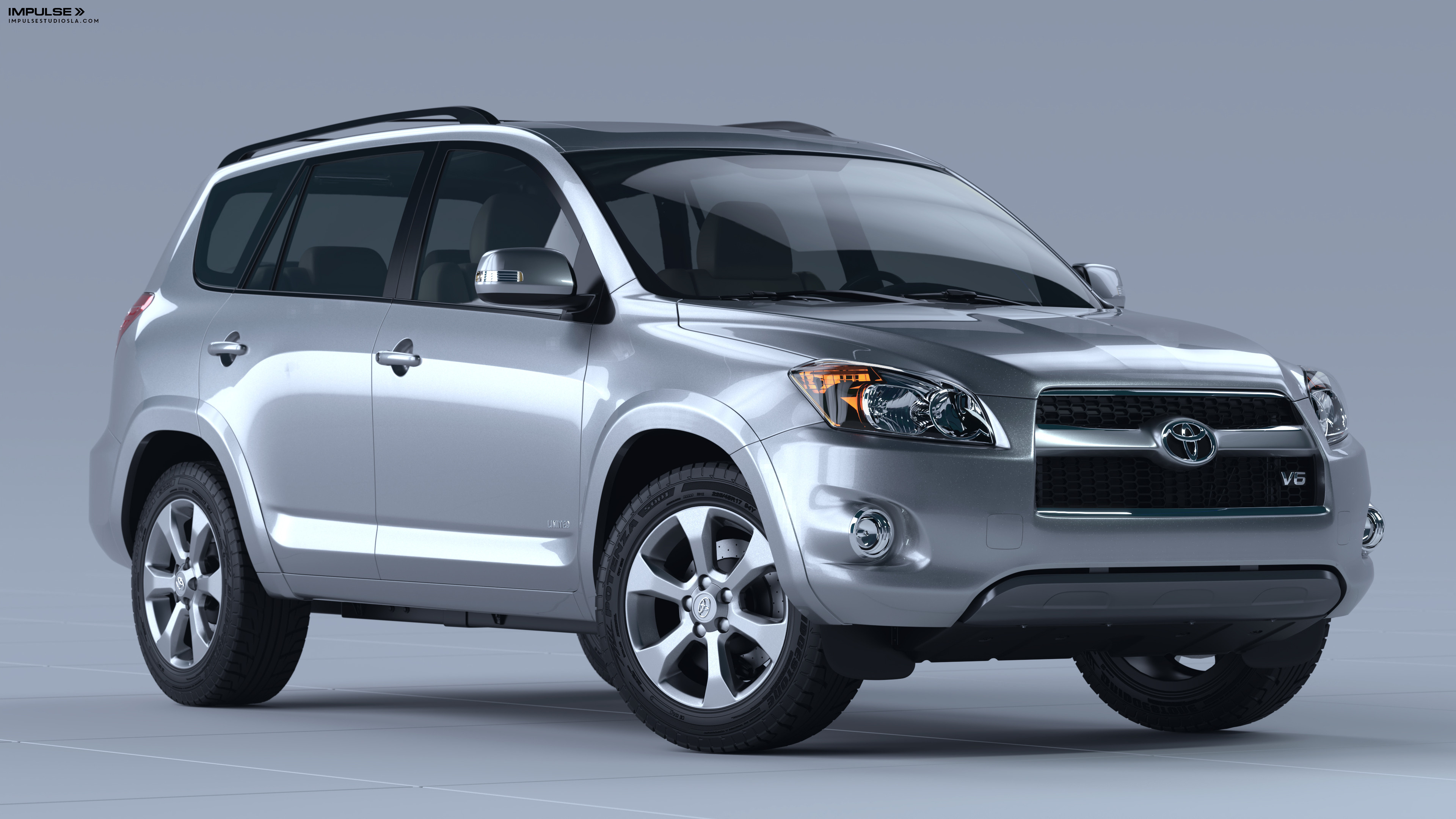 V6 Limited, Toyota RAV4 Wallpaper, 3840x2160 4K Desktop