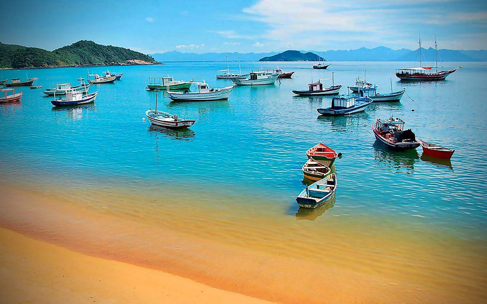 Pleasure Boat, Brazilian culture, Vibrant people, Colorful traditions, 1920x1200 HD Desktop