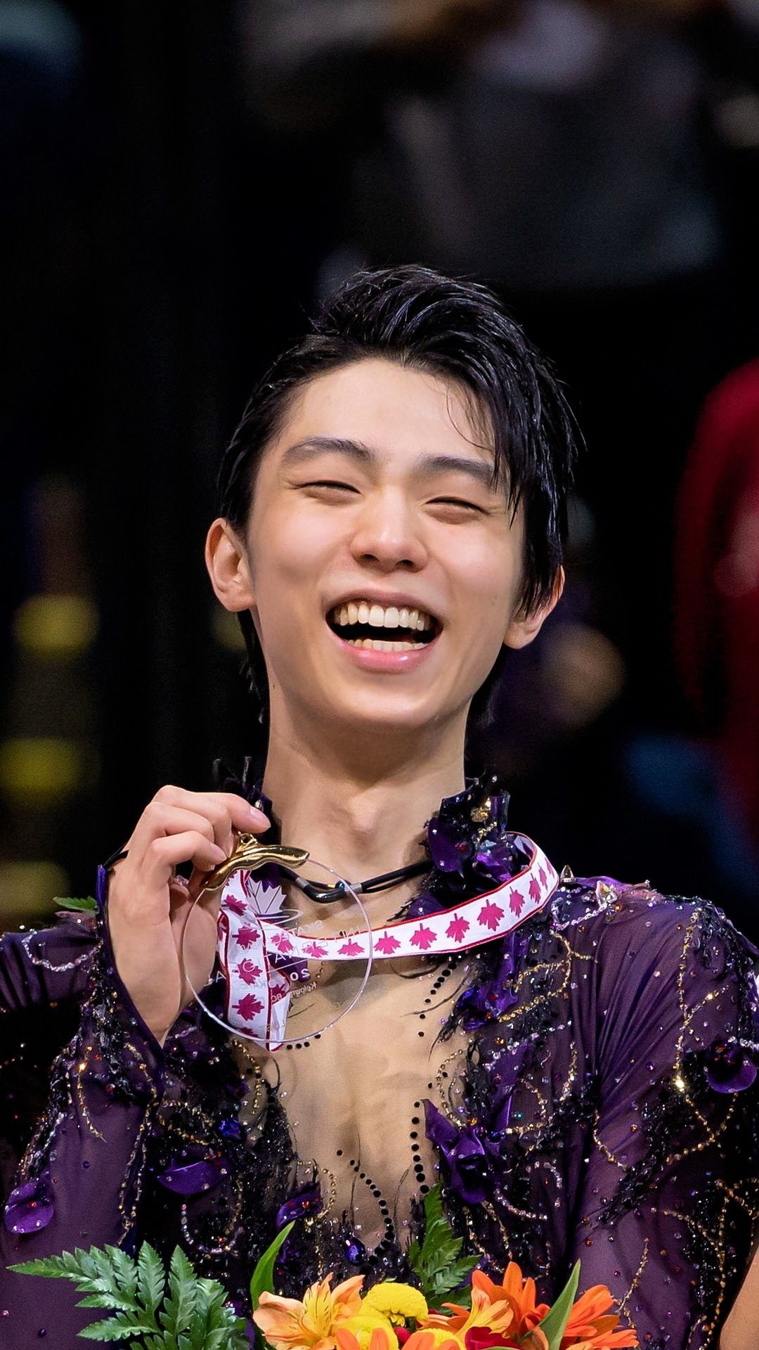 Yuzuru Hanyu, Wallpaper collection, Figure skating legend, Graceful performances, 1080x1920 Full HD Phone