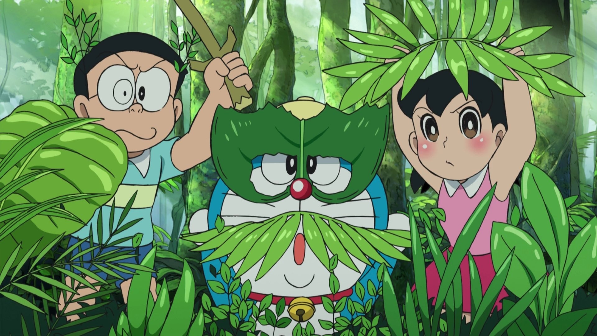 Doraemon, Nobita Nobi, Shizuka Minamoto, Full HD Desktop wallpaper