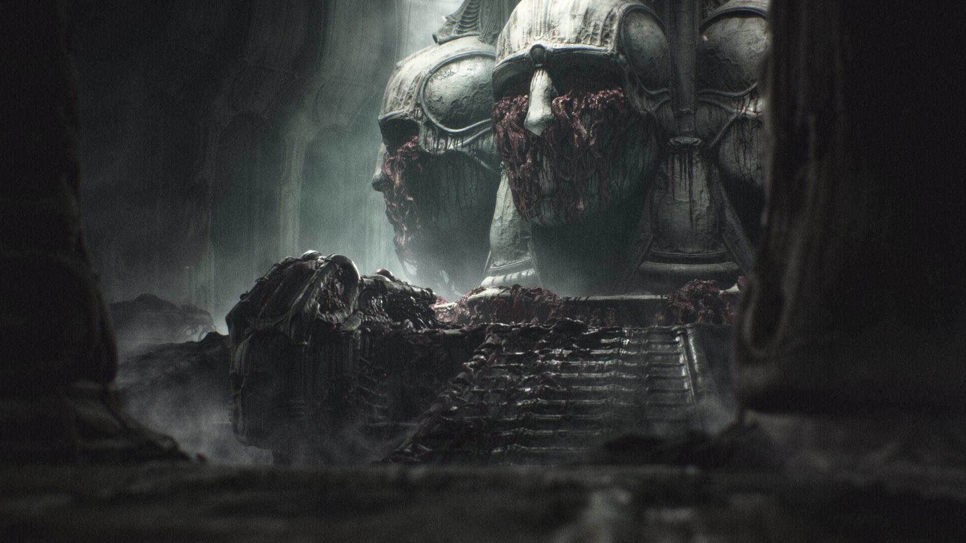 H.R. Giger, The Scorn inspired game, Delayed horror adventure, Intricate game design, 1920x1080 Full HD Desktop