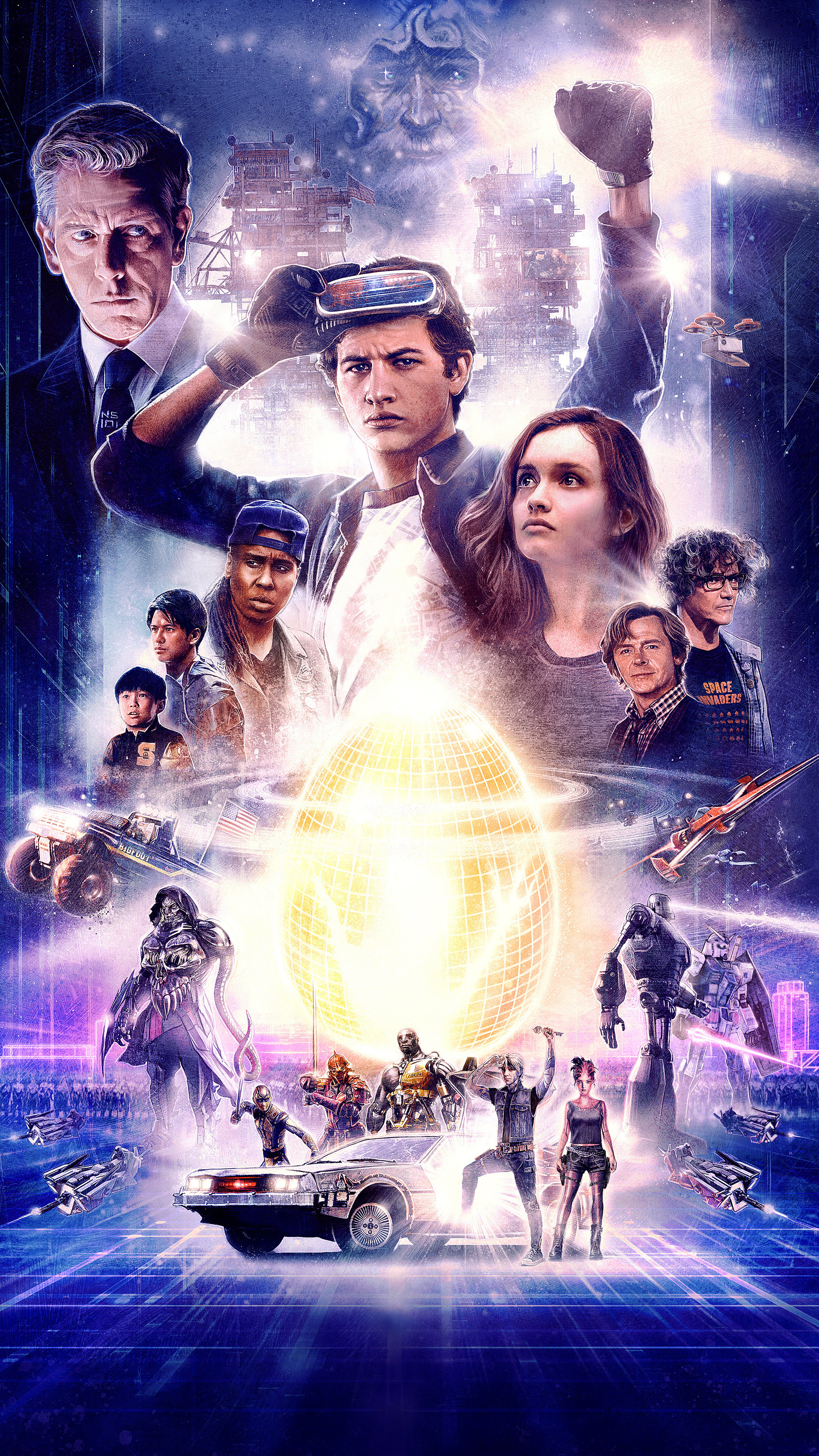 Movie Poster, Ready Player One, Artwork Sony Xperia,, 2160x3840 4K Phone