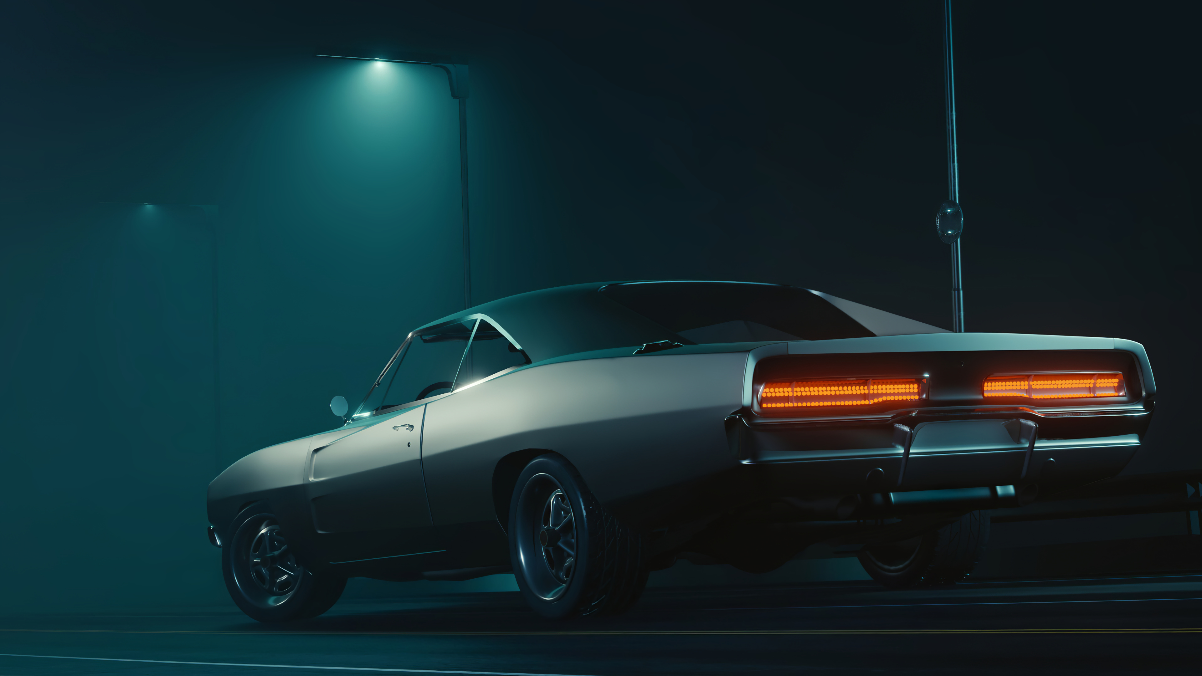 Dodge Charger, Custom design, Wallpaper material, Stunning look, 3840x2160 4K Desktop