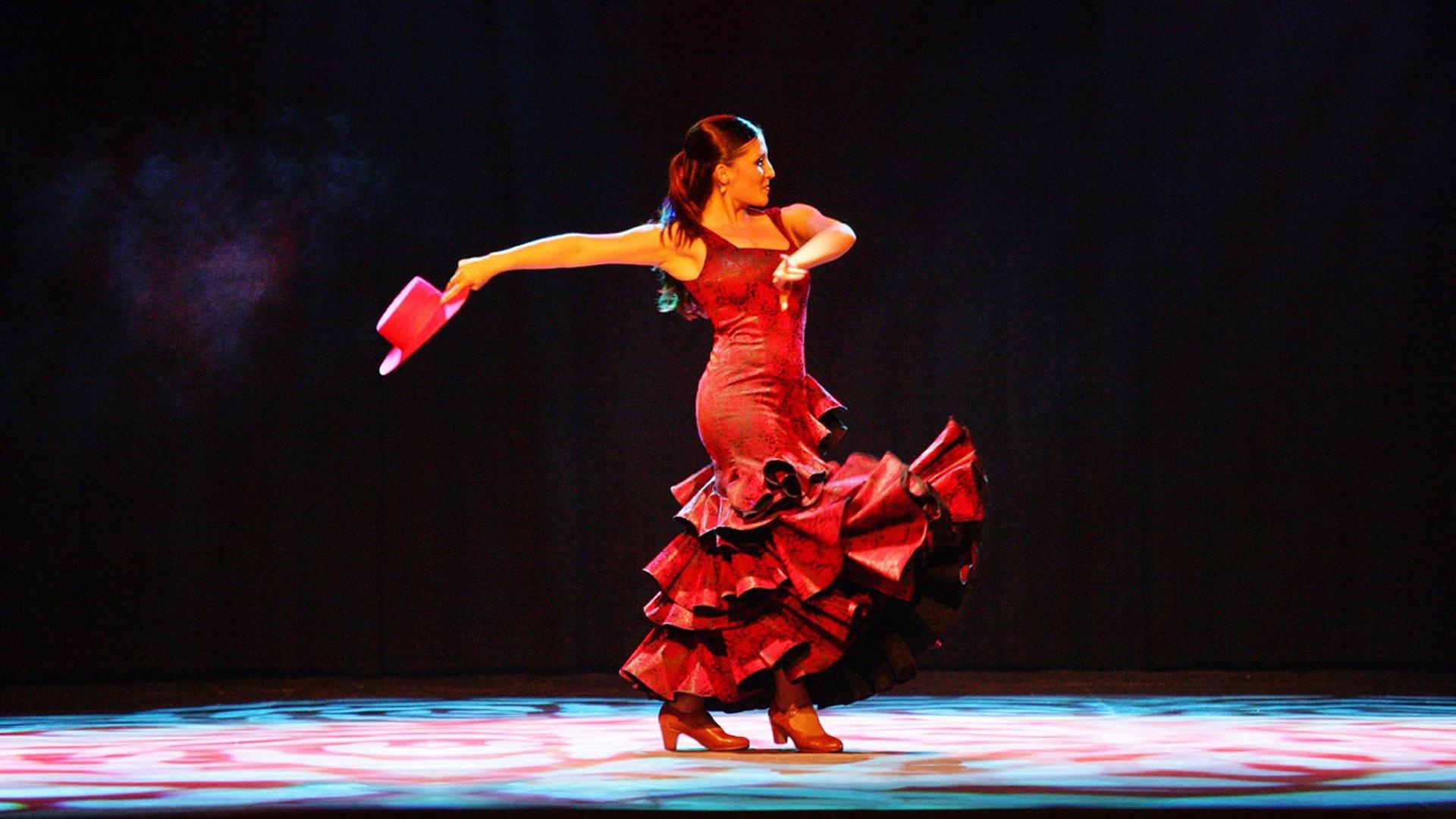 Flamenco desktop, Artistic flair, Bold colors, High definition, 1920x1080 Full HD Desktop